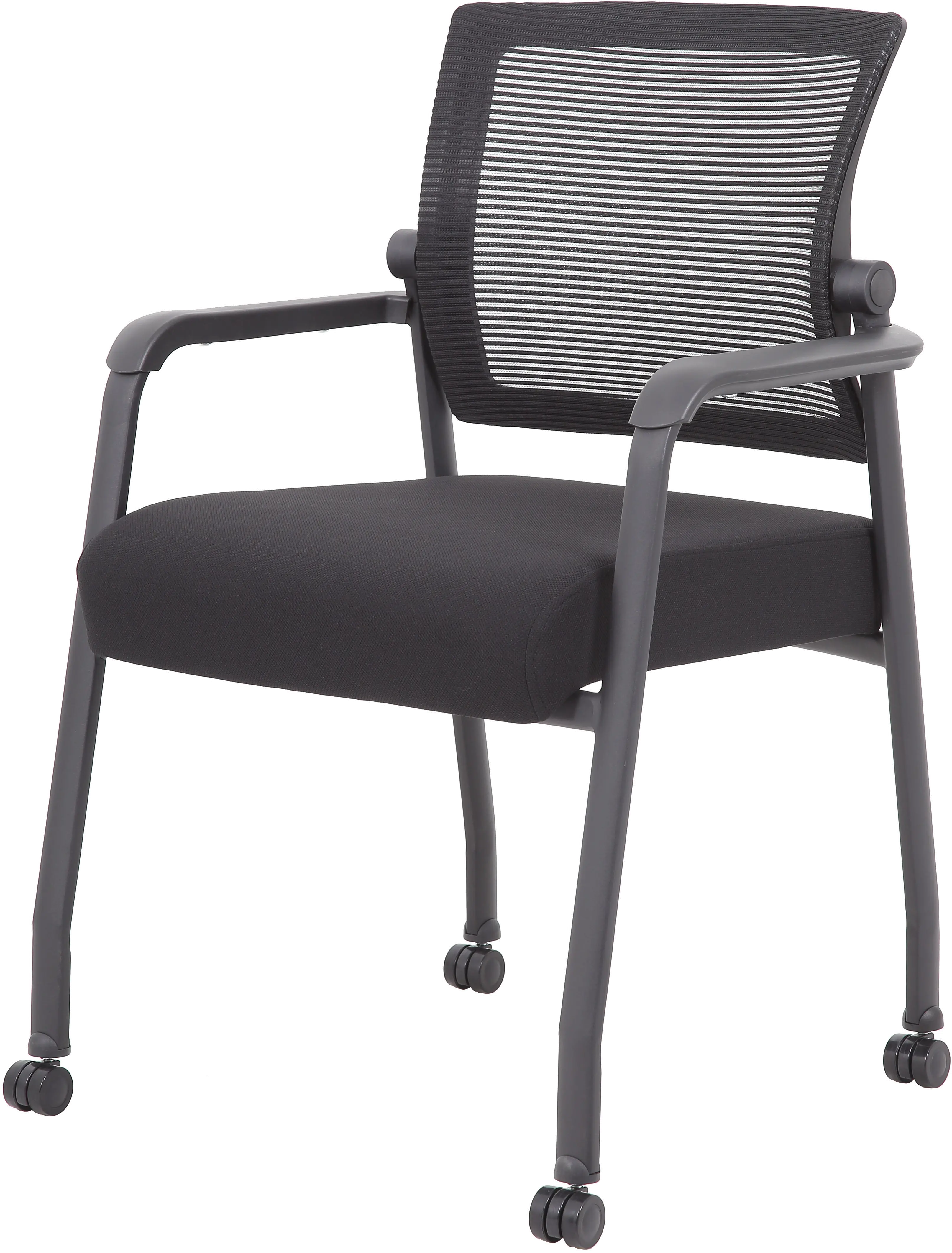 Boss Black Mesh Guest Chair-3