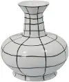 Ami 7  White and Black Vase