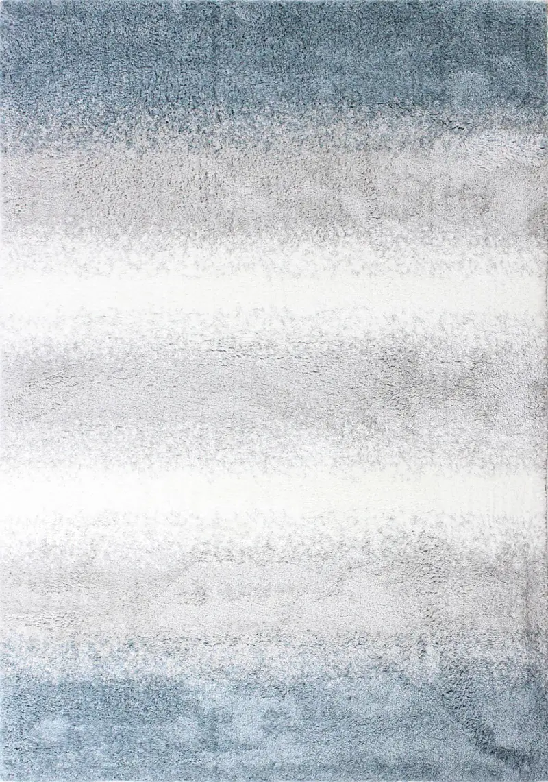 Felton Blue and Gray 4 x 6 Area Rug