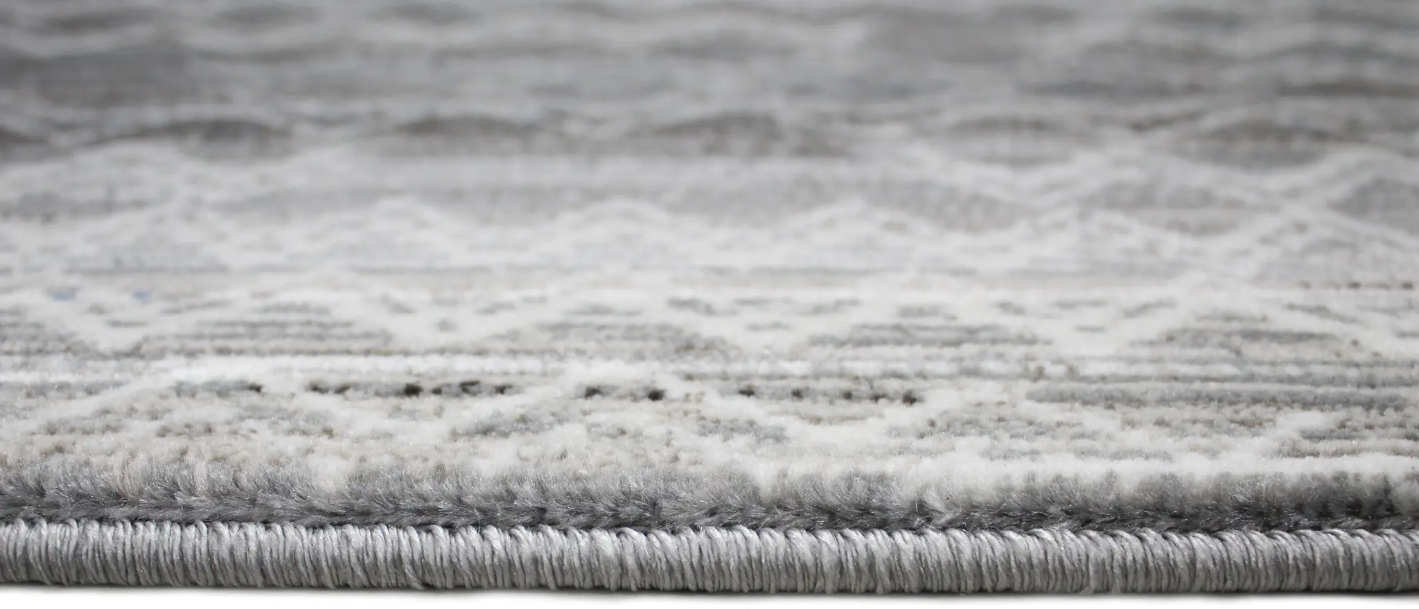 C191-MULTI-9X12-CM106 Lacey Gray and Blue Geometric 9 x 12 Area Rug-6