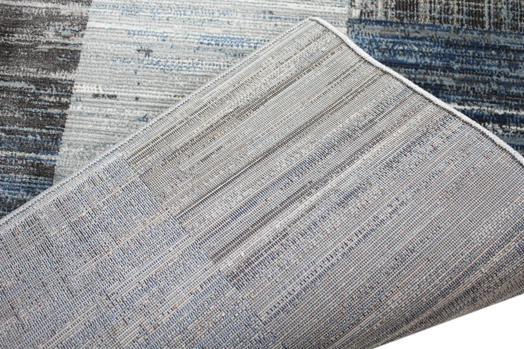 C191-BLBE-5X7.6-CM109 Laney Blue and Gray 5 x 8 Area Rug-4