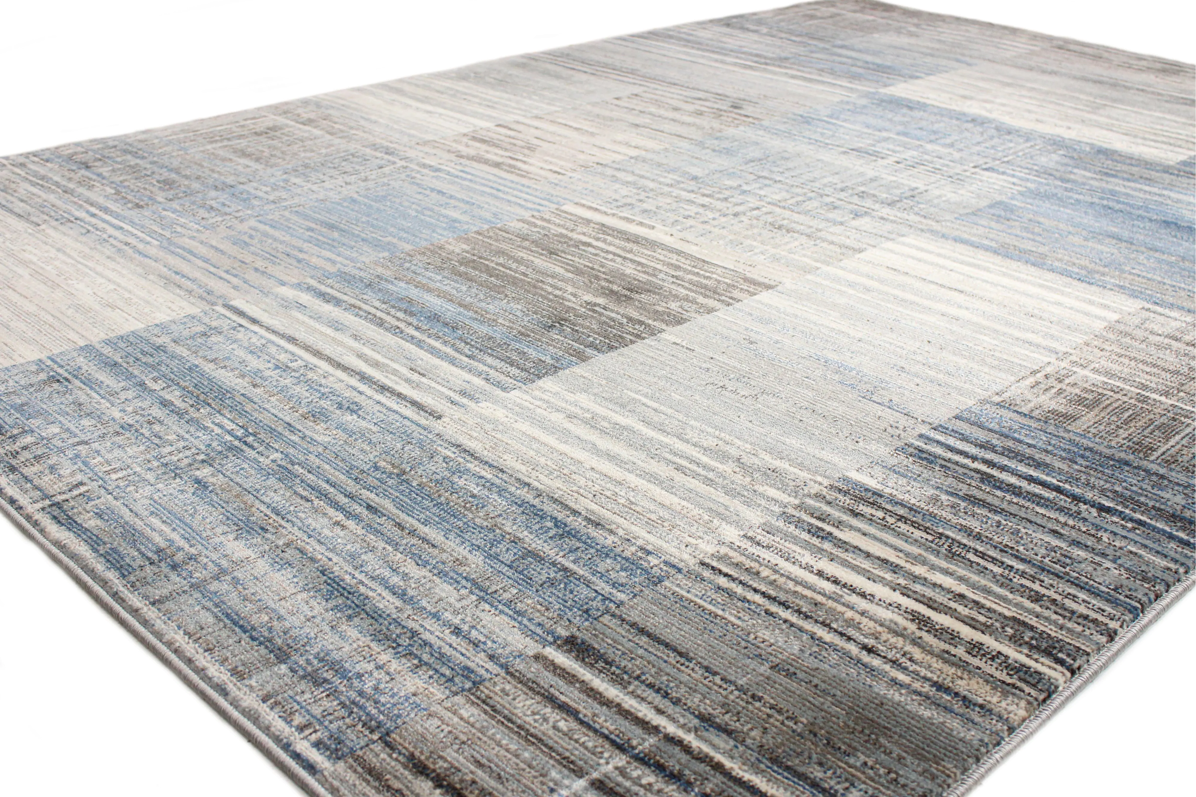 C191-BLBE-9X12-CM109 Laney Blue and Gray 9 x 12 Area Rug-1