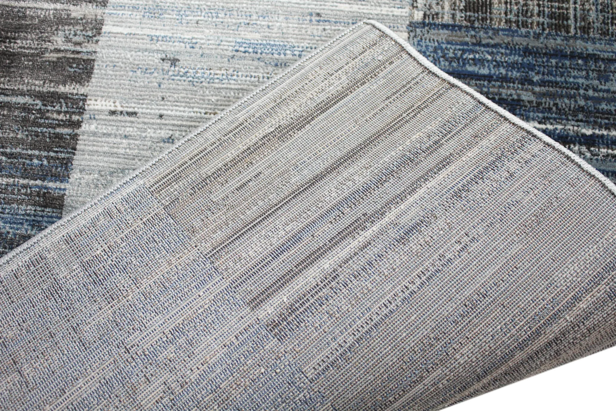 C191-BLBE-9X12-CM109 Laney Blue and Gray 9 x 12 Area Rug-4