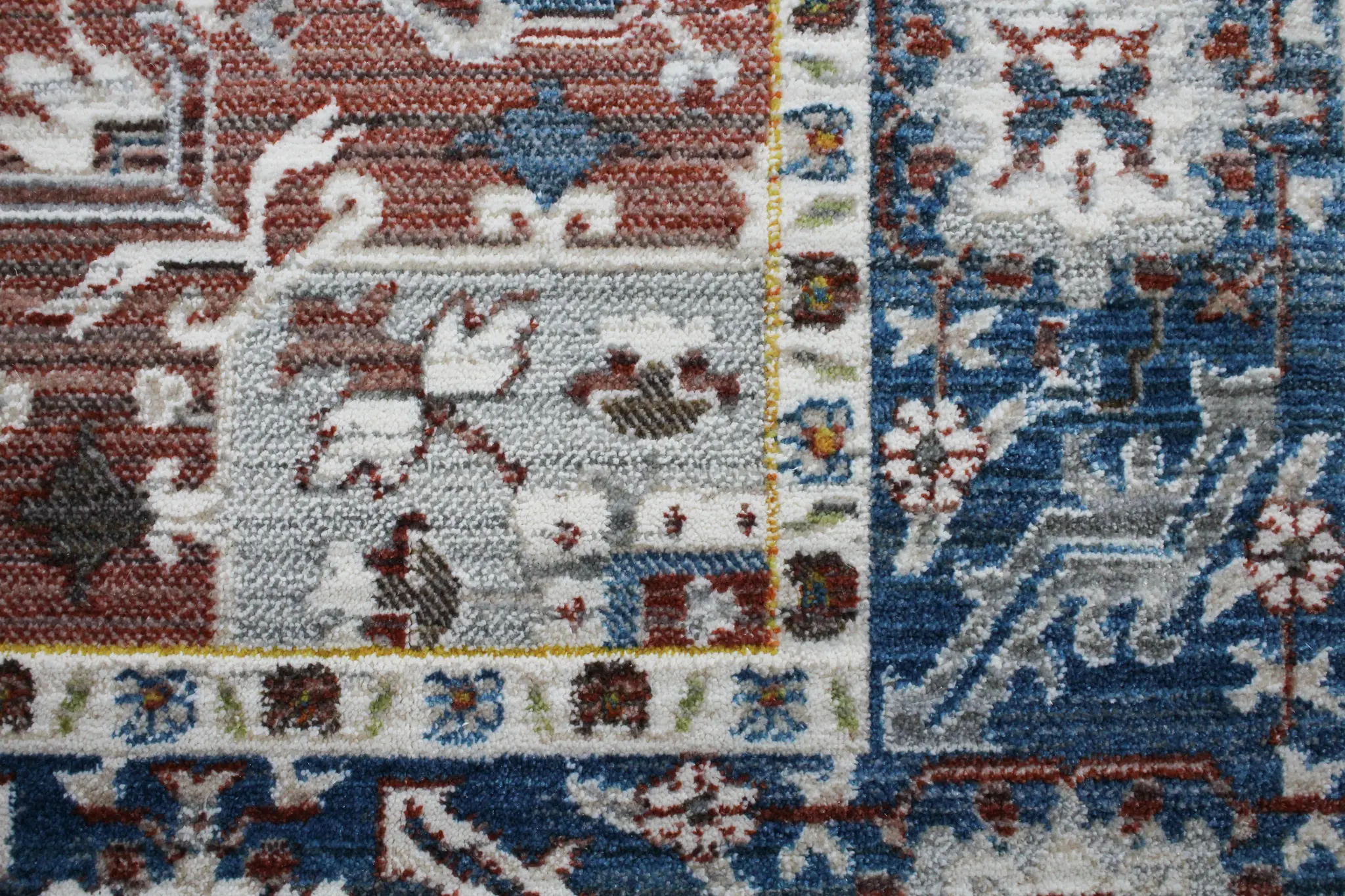 C192-RU-2.6X8-CN101 Gatlin Bohemian Rust 8 Foot Runner Rug-4