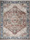 C192-RU-9X12-CN101 Gatlin Bohemian Rust 9 x 12 Area Rug