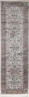 C192-IV-2.6X8-CN108 Gavriel Ivory Floral 8 Foot Runner Rug