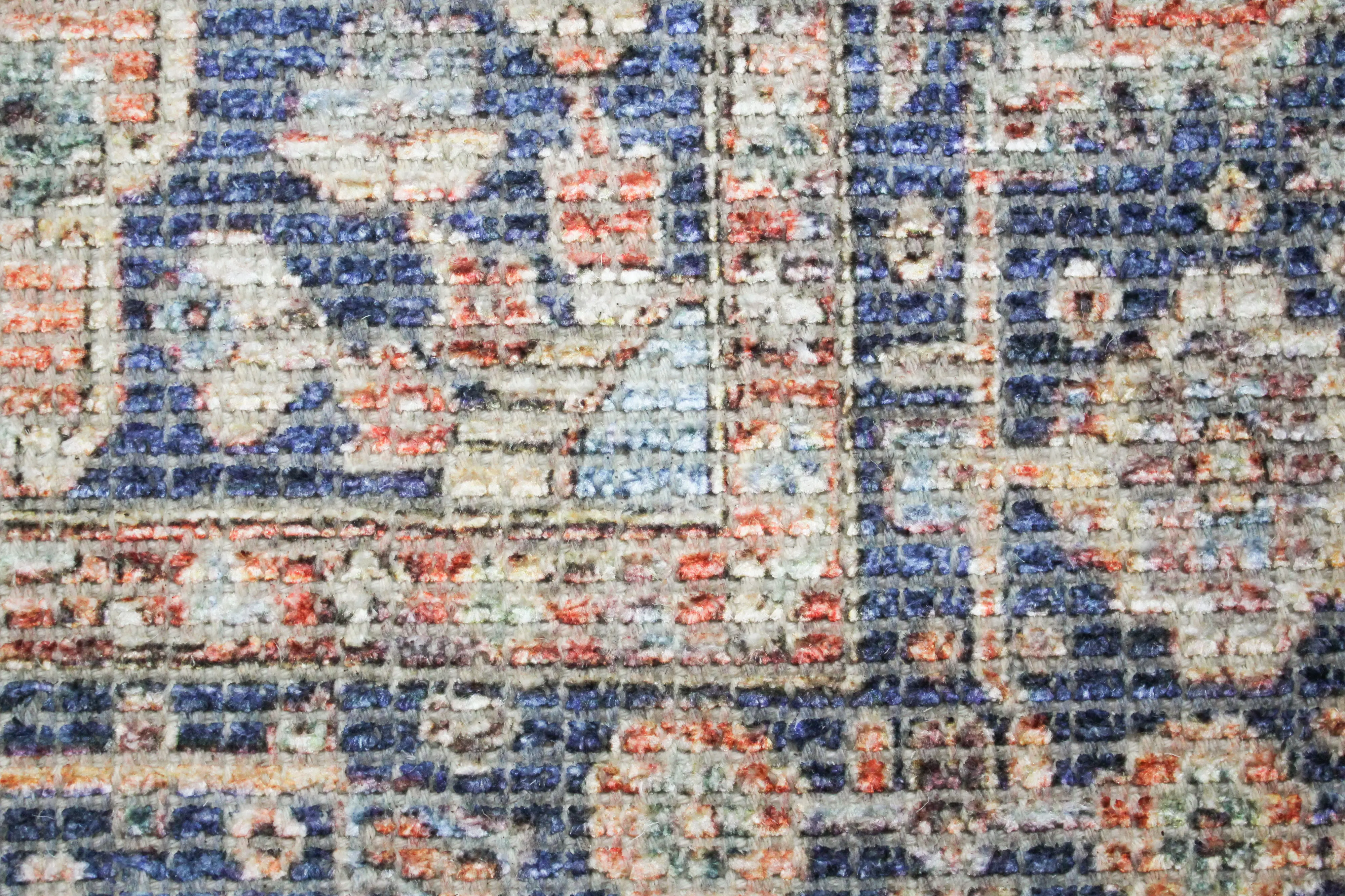 I166-RU-8X10-NH209 Zenainda Distressed Rust 8 x 10 Area Rug-5