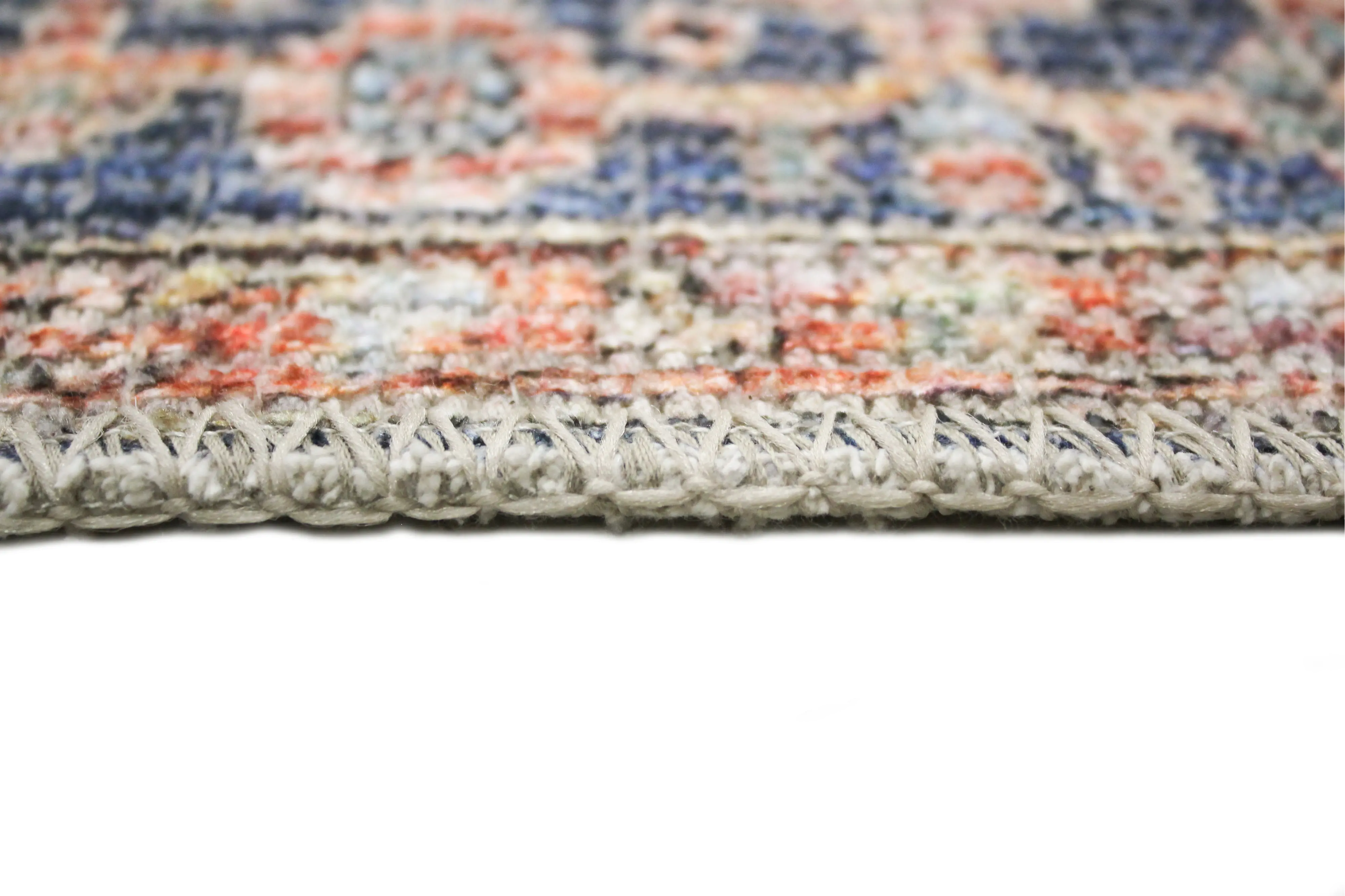 I166-RU-8X10-NH209 Zenainda Distressed Rust 8 x 10 Area Rug-6