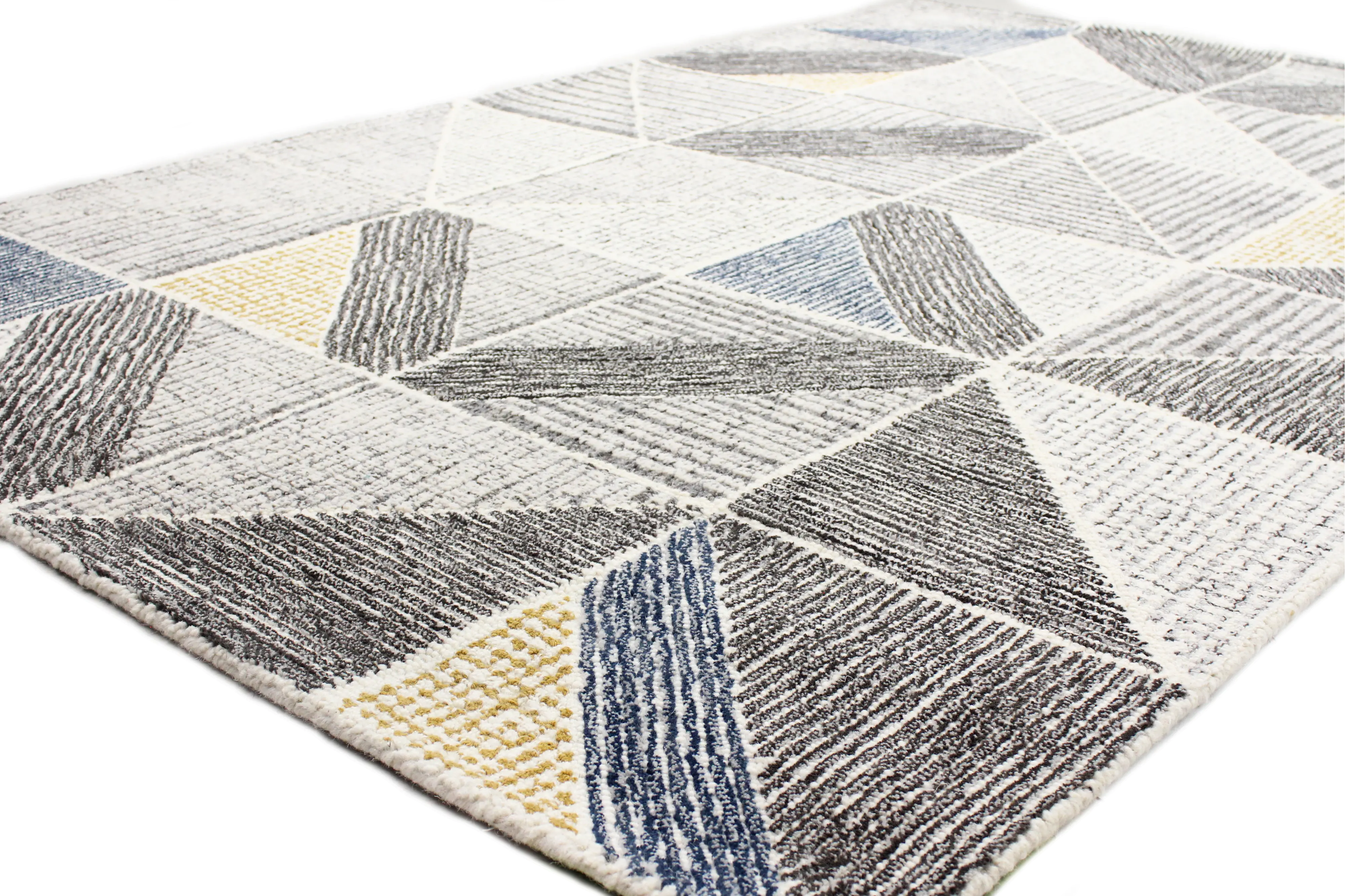 R120-MULTI-9X12-CL214 Emmett Gray Geometric 9 x 12 Area Rug-1