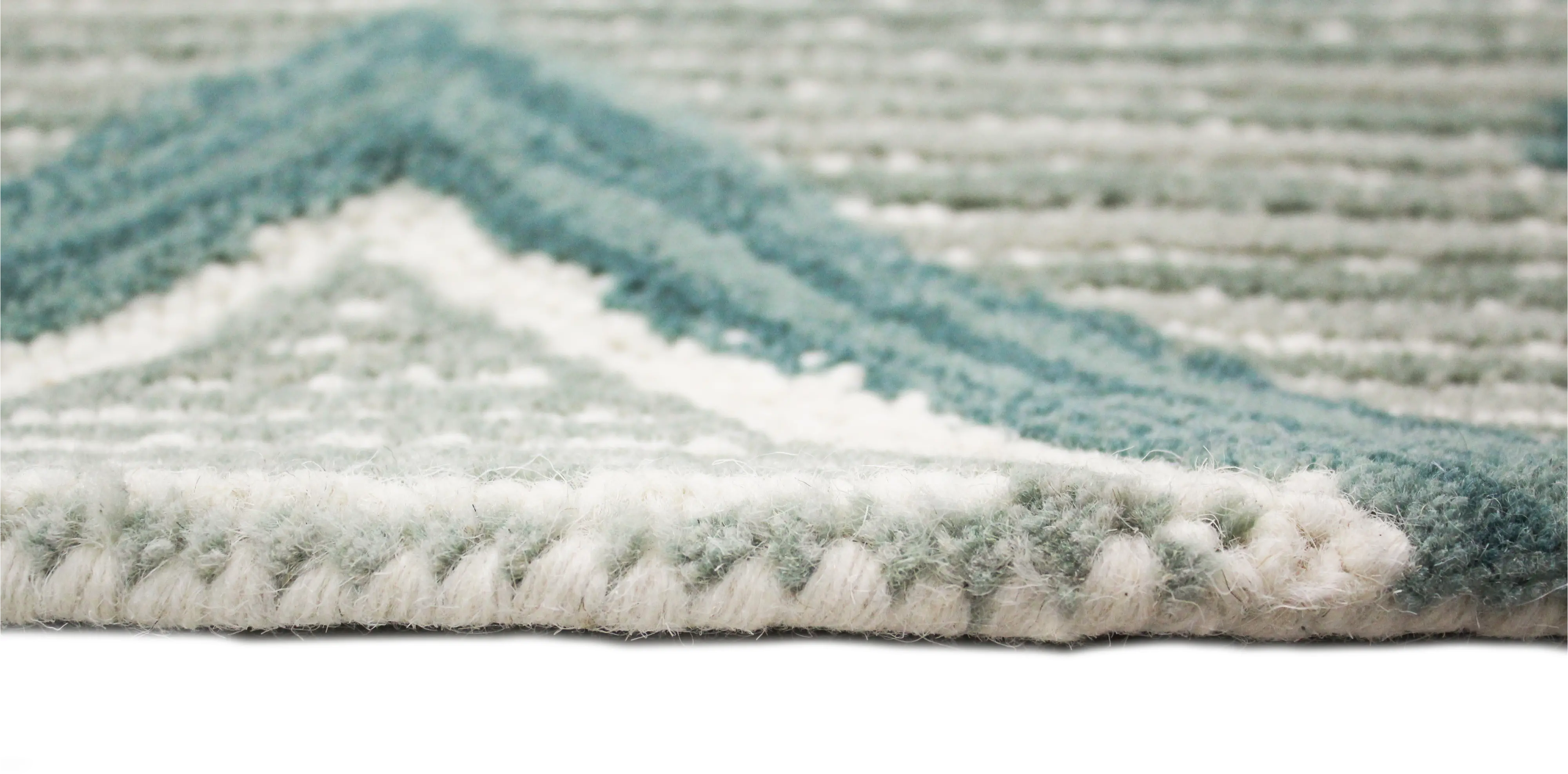 R120-TE-76X96-CL219 Ember Geometric Teal 8 x 10 Area Rug-1