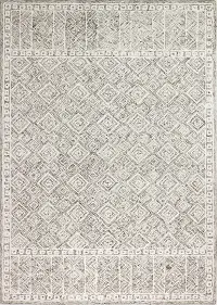 R131-TA-9X12-AL119 Nevin Taupe Geometric 9 x 12 Area Rug