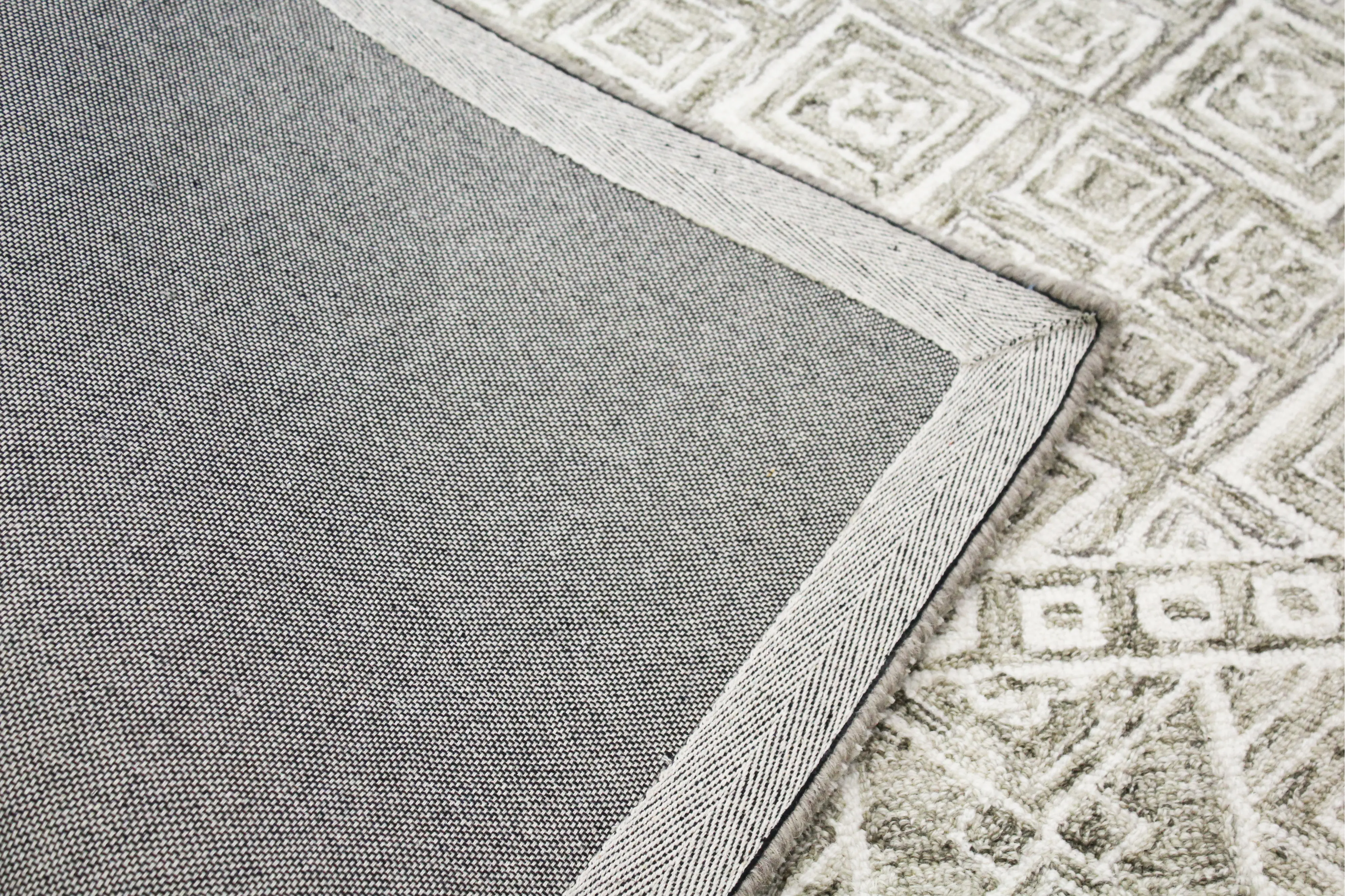 R131-TA-9X12-AL119 Nevin Taupe Geometric 9 x 12 Area Rug-4