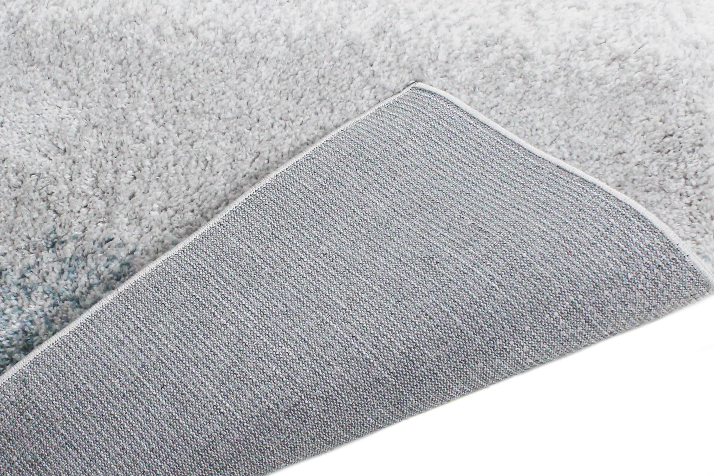 A164-WHBL-8 RND-AND106 Felton Blue and Gray 8 Foot Round Rug-1