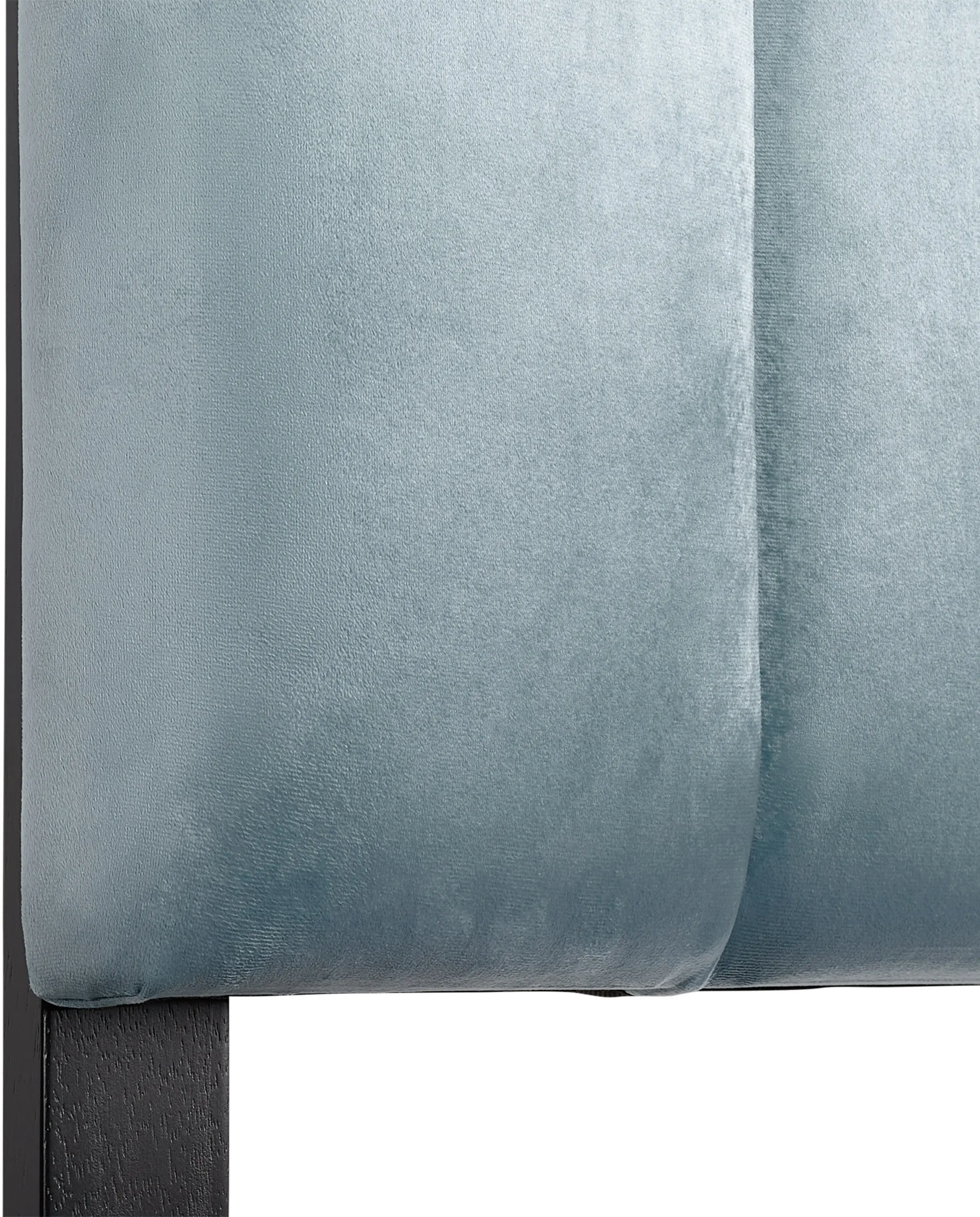 Helena Light Blue Velvet Full Headboard-4