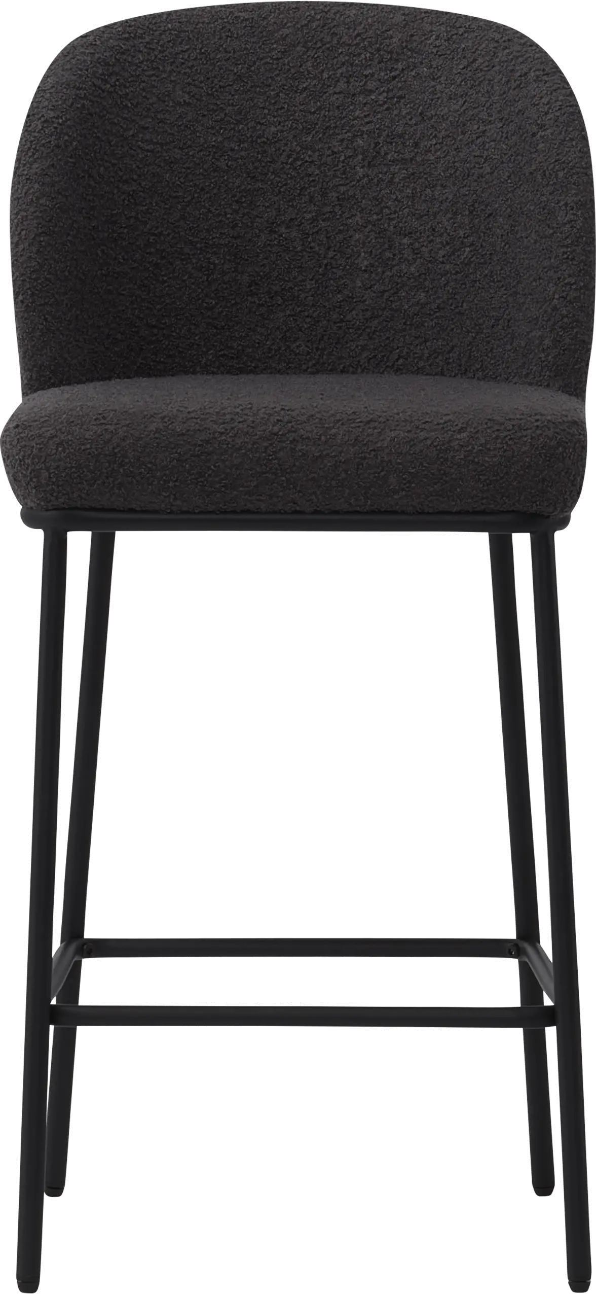 Addison Gray Boucle Bar Stools, Set of 2-3