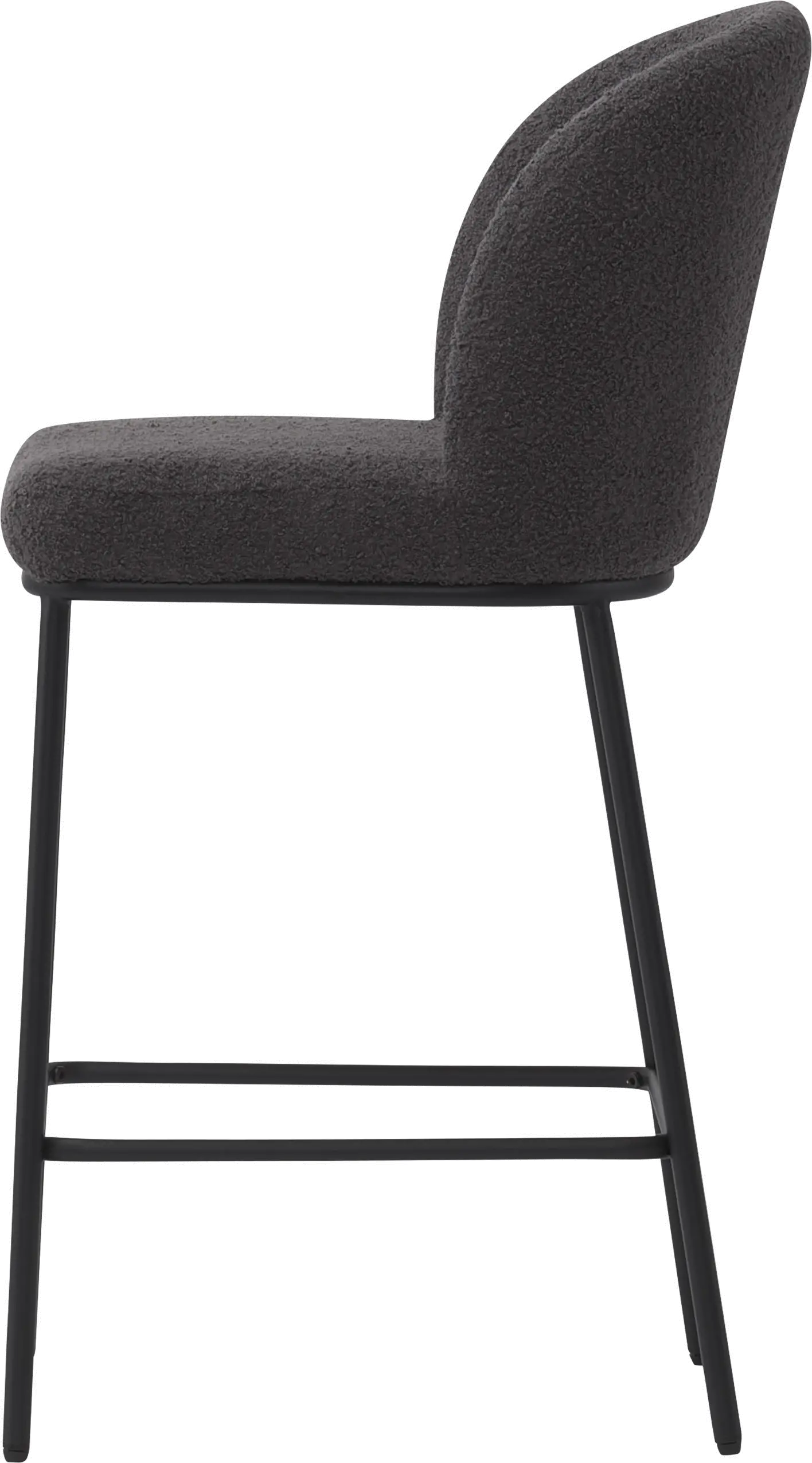 Addison Gray Boucle Bar Stools, Set of 2-4