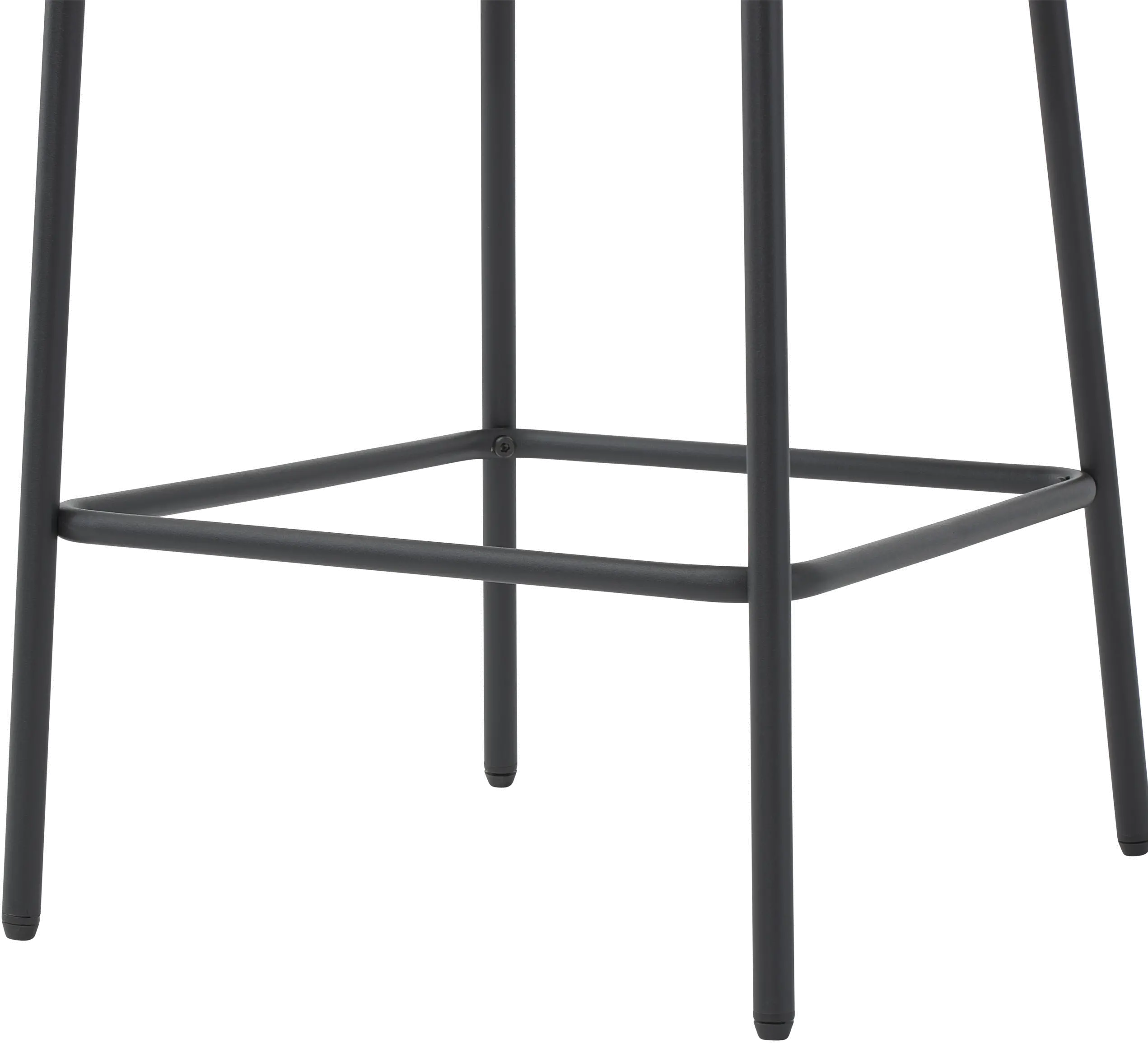 Addison Gray Boucle Bar Stools, Set of 2-7