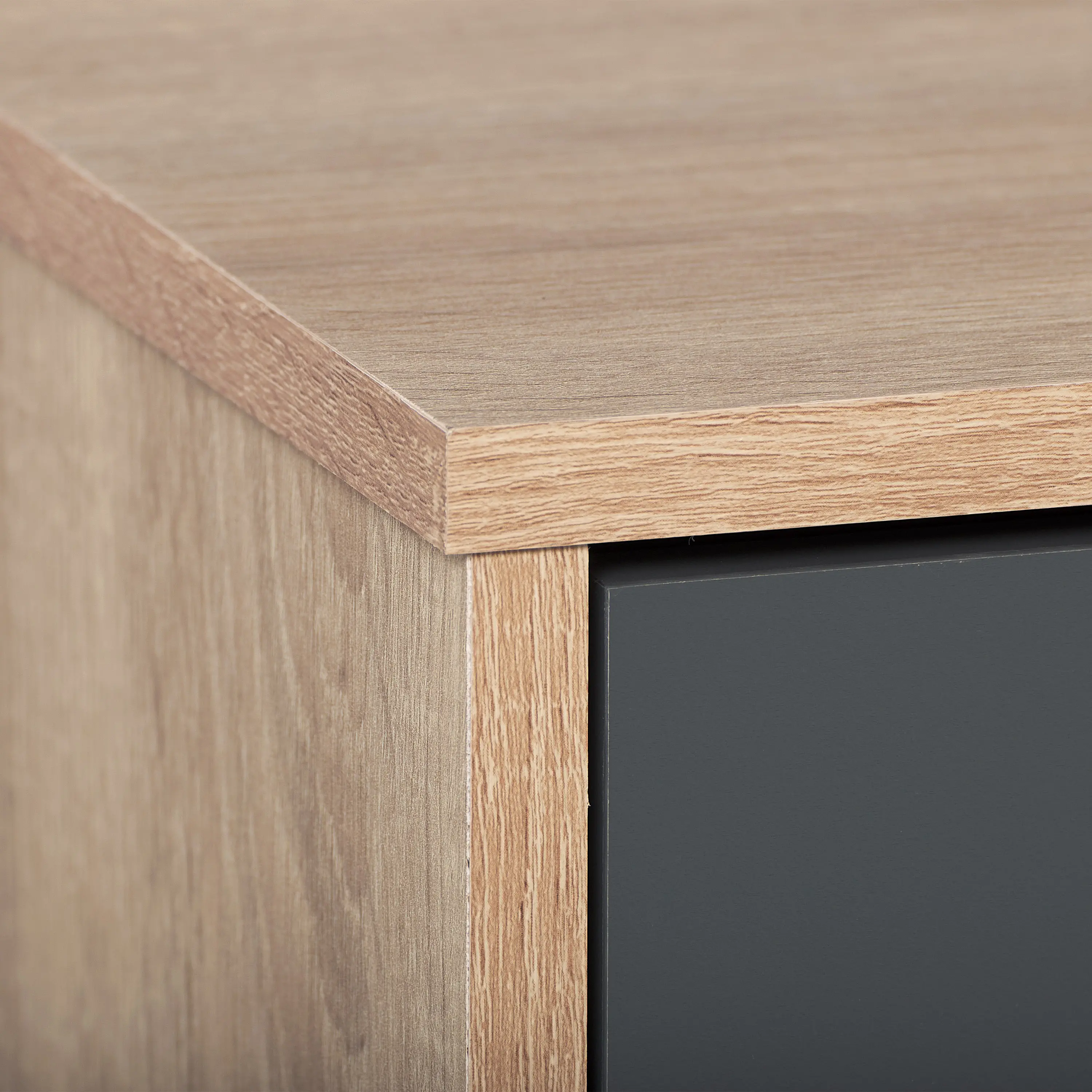 Cole Light Brown TV Stand with Storage-7