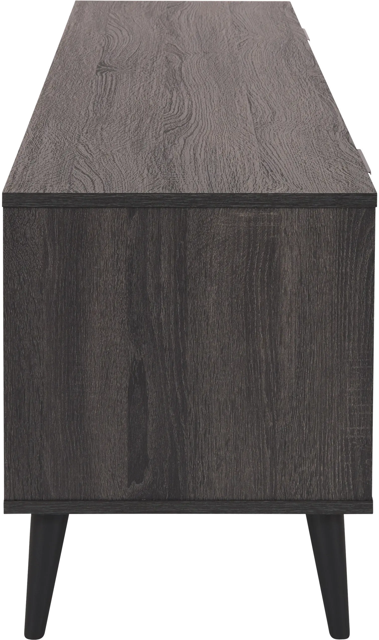 Cole Gray TV Stand with Storage-5