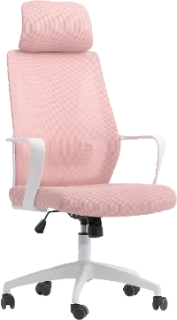 Workspace Pink Mesh Back Office Chair