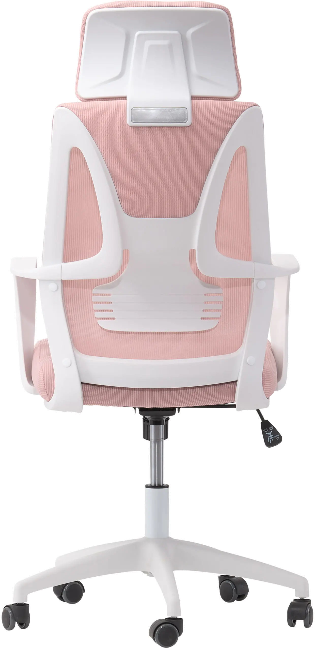 Workspace Pink Mesh Back Office Chair-4