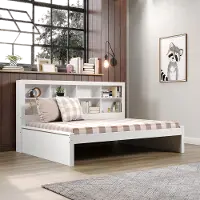 White Full Bookcase Daybed