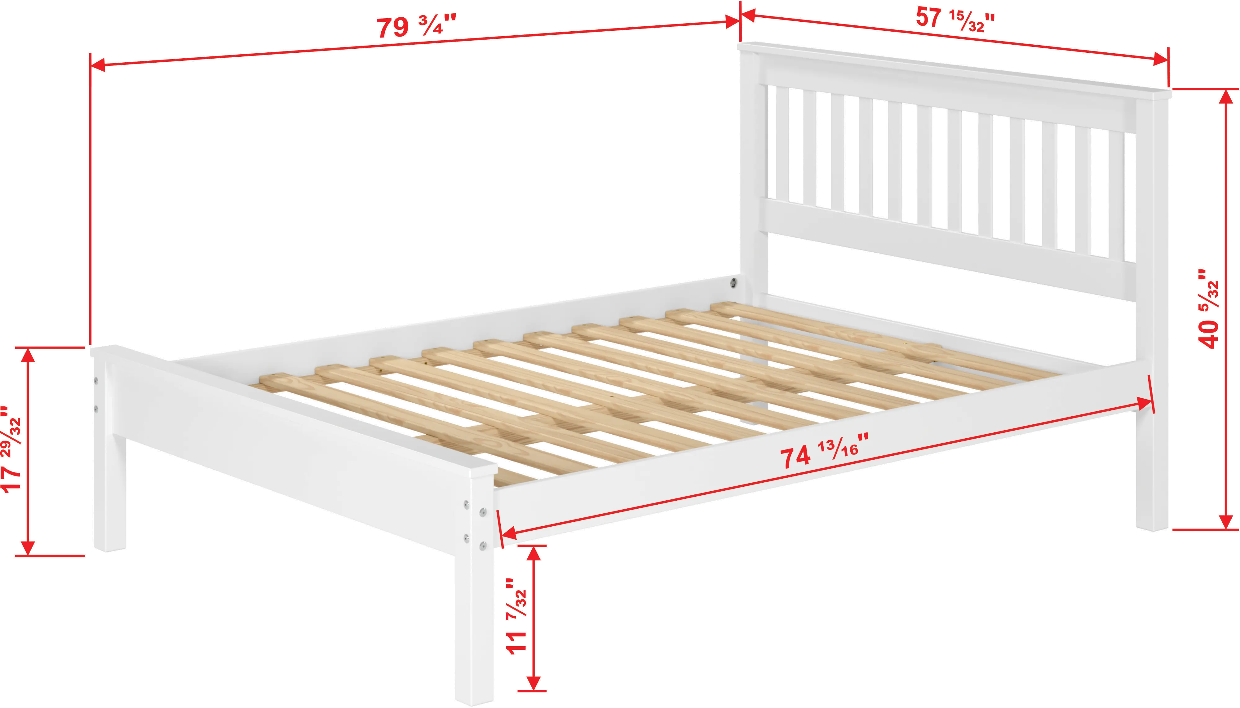 Contempo White Full Bed-6