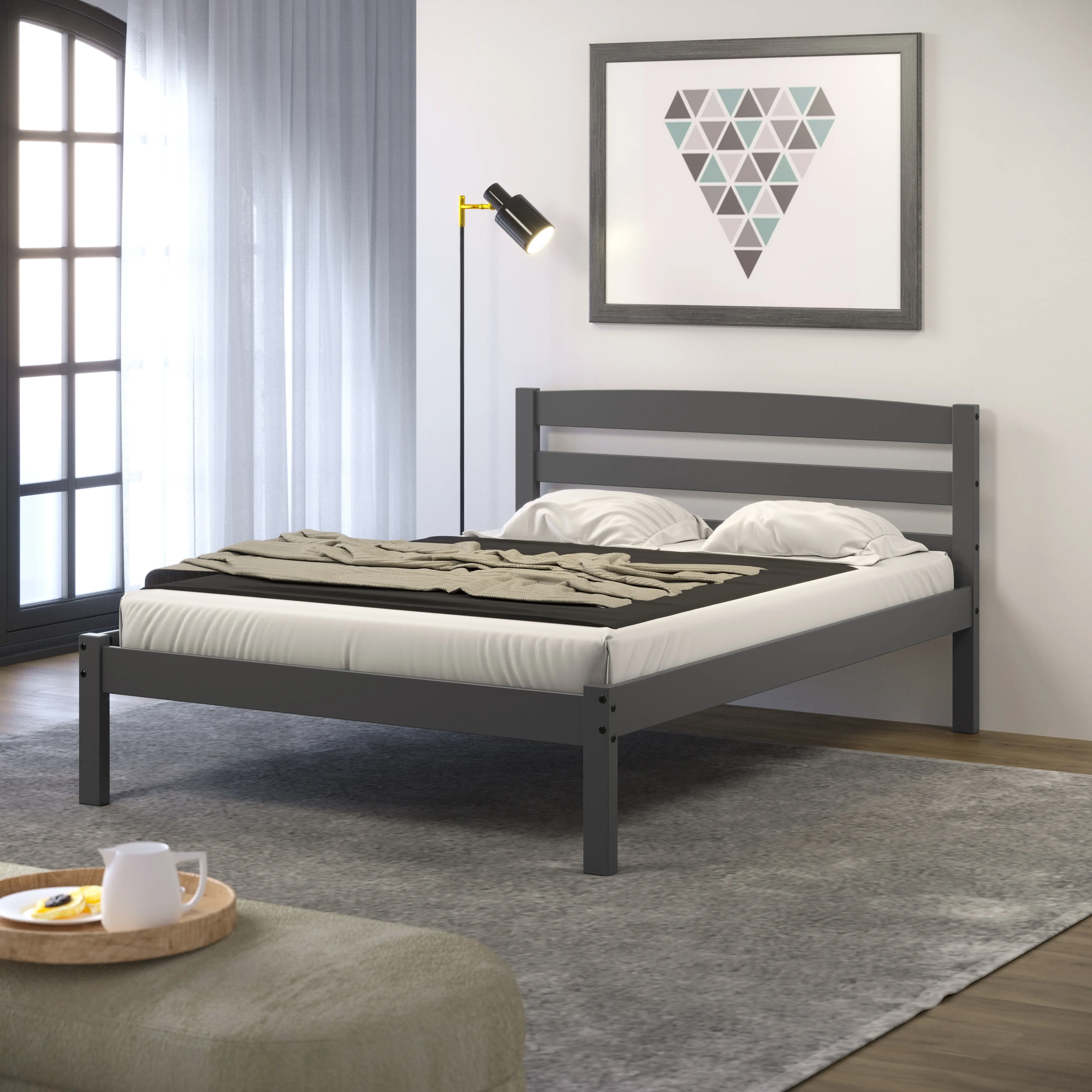 Econo Gray Full Bed-2