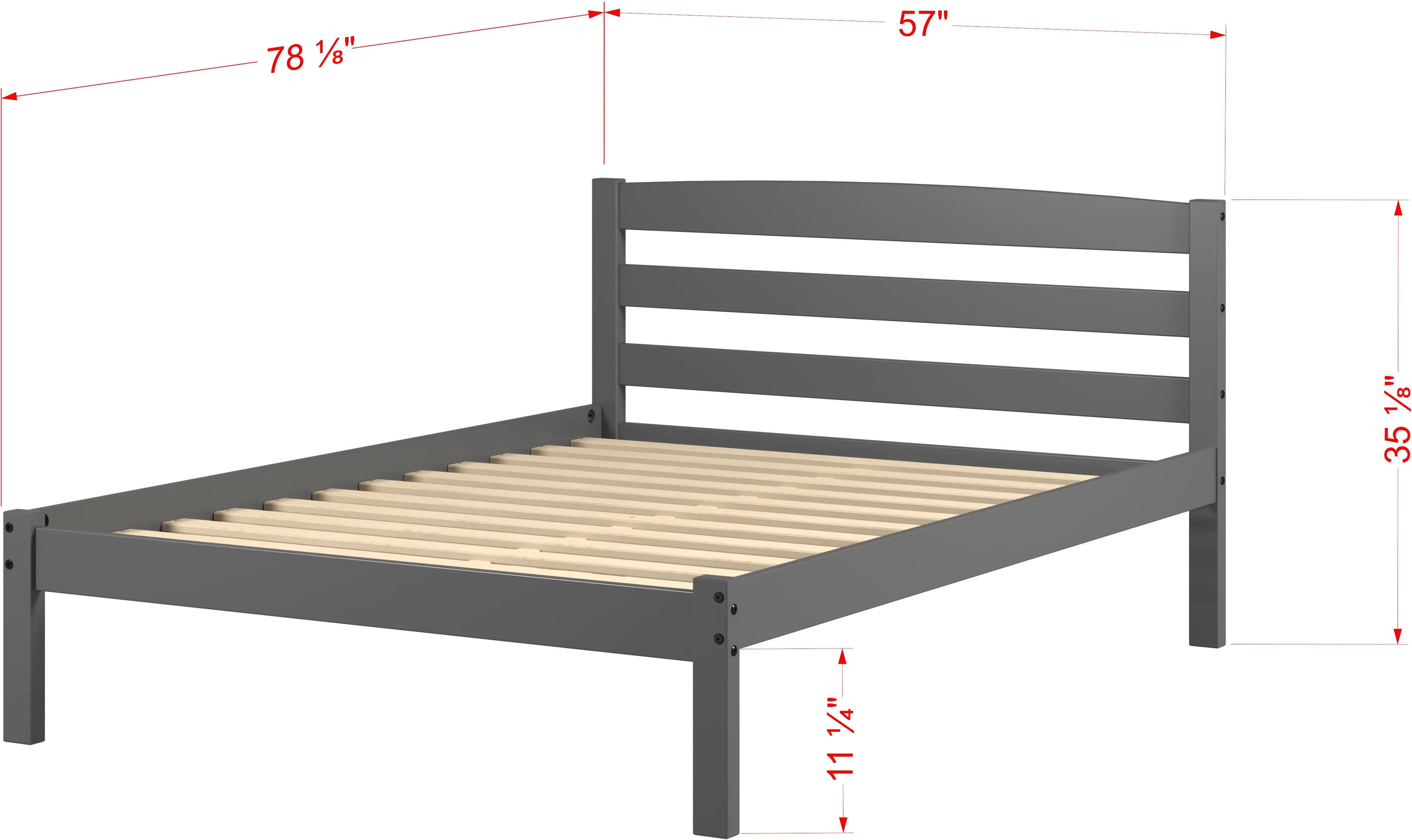 Econo Gray Full Bed-4