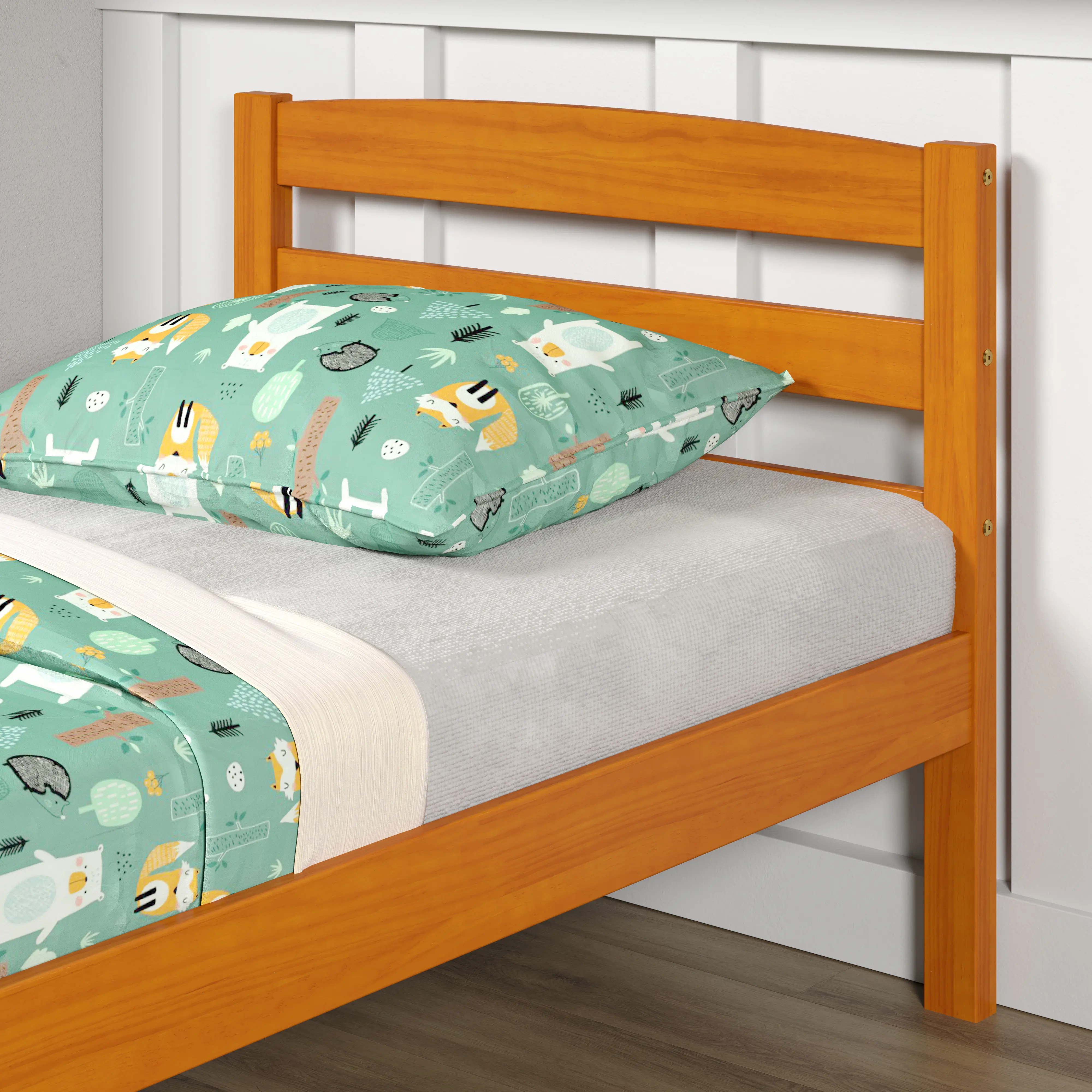 Econo Honey Twin Bed with Trundle-3