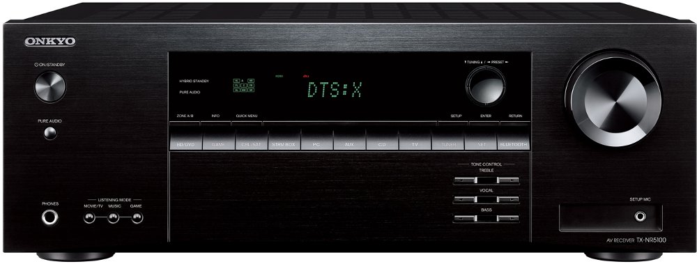 Onkyo TX-NR5100 8K Dolby Atmos 7.2 Channel AV Receiver