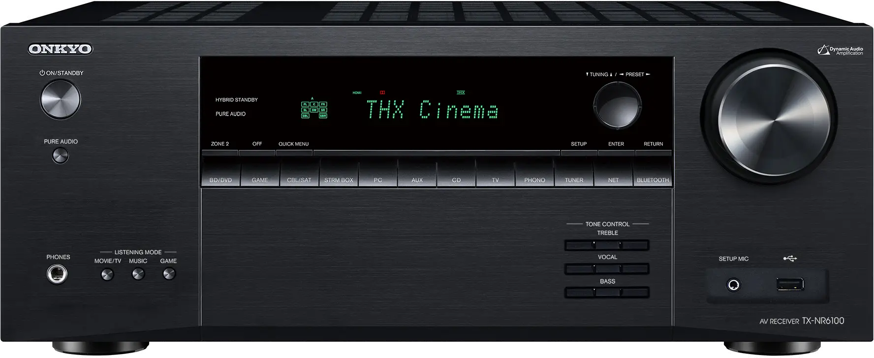 ONKYO TX-NR6100 Onkyo TX-NR6100 7.2-Channel THX Certified AV Receiver-1