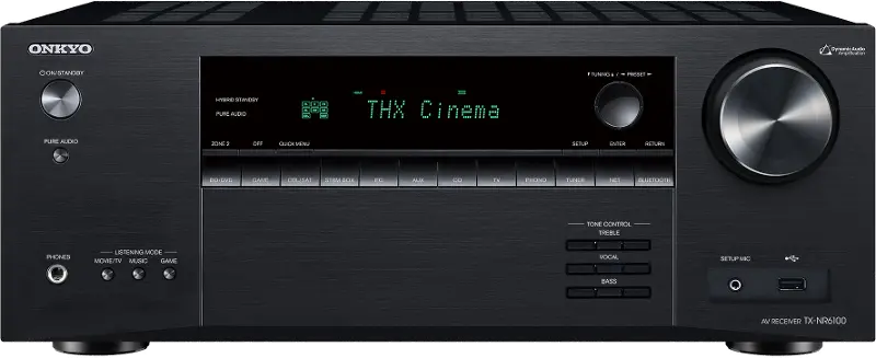Onkyo TX-NR6100 7.2-Channel THX Certified AV Receiver