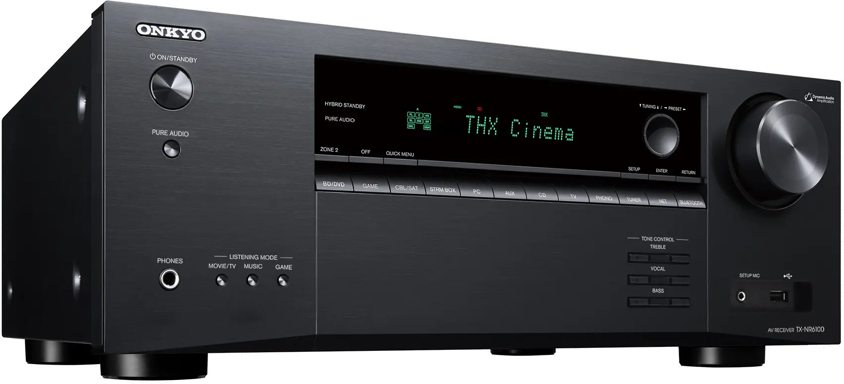 ONKYO TX-NR6100 Onkyo TX-NR6100 7.2-Channel THX Certified AV Receiver-3