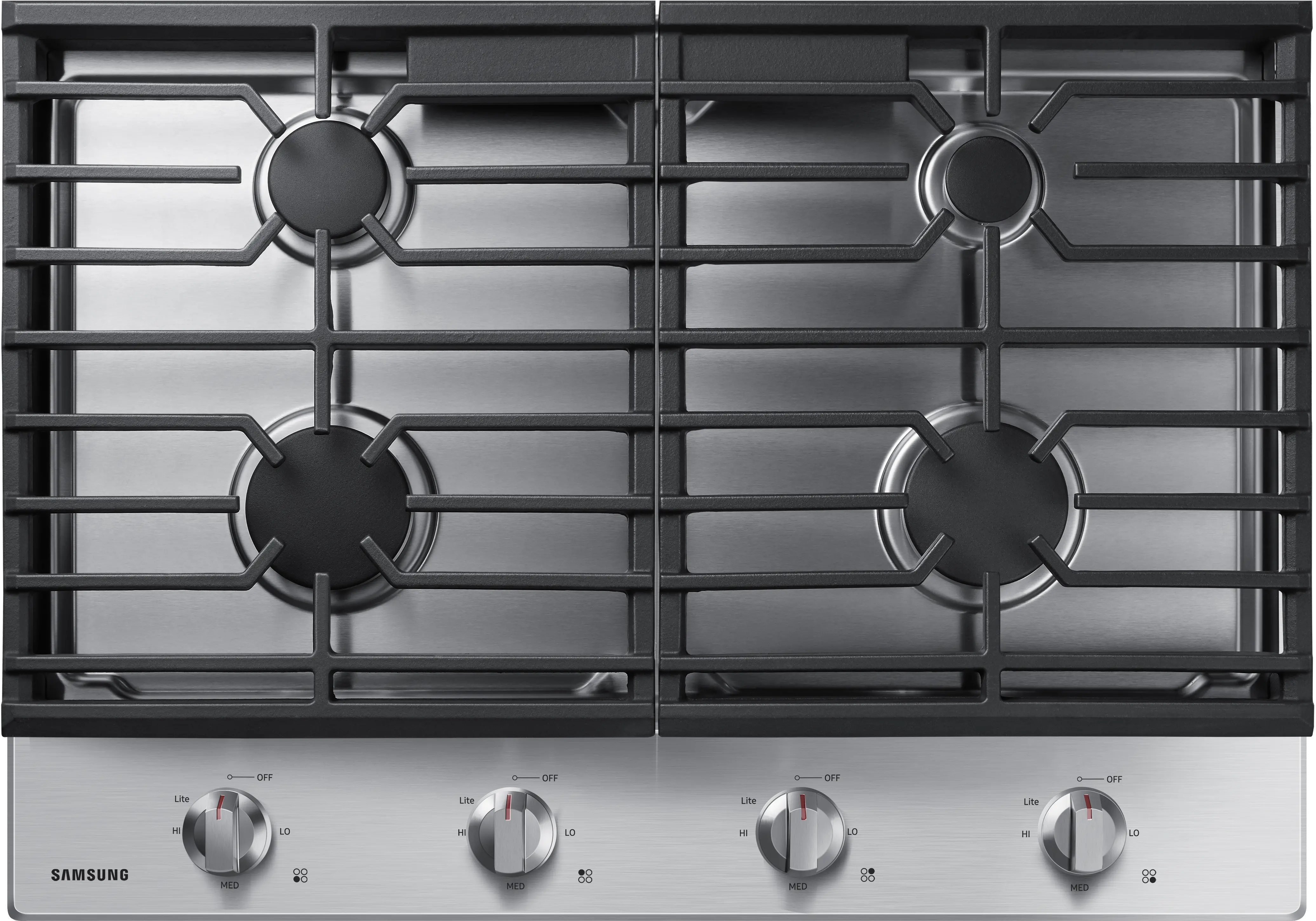 NA30R5310FS Samsung 30 Inch Gas Cooktop - Stainless Steel-1