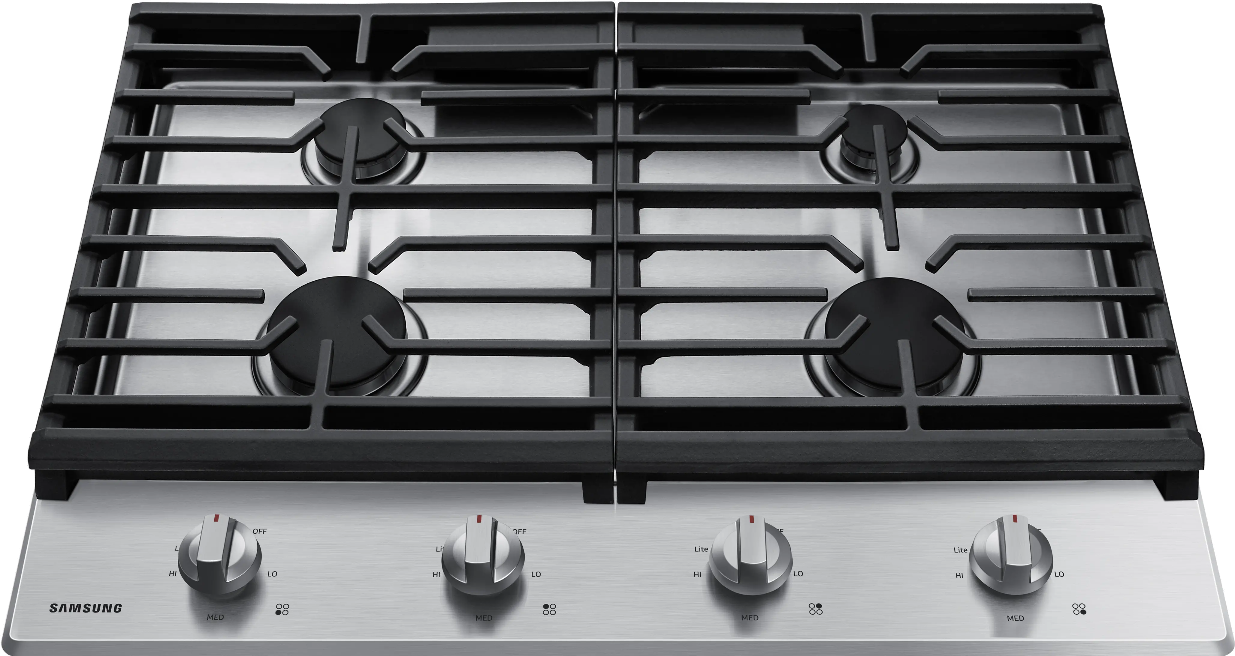 NA30R5310FS Samsung 30 Inch Gas Cooktop - Stainless Steel-3