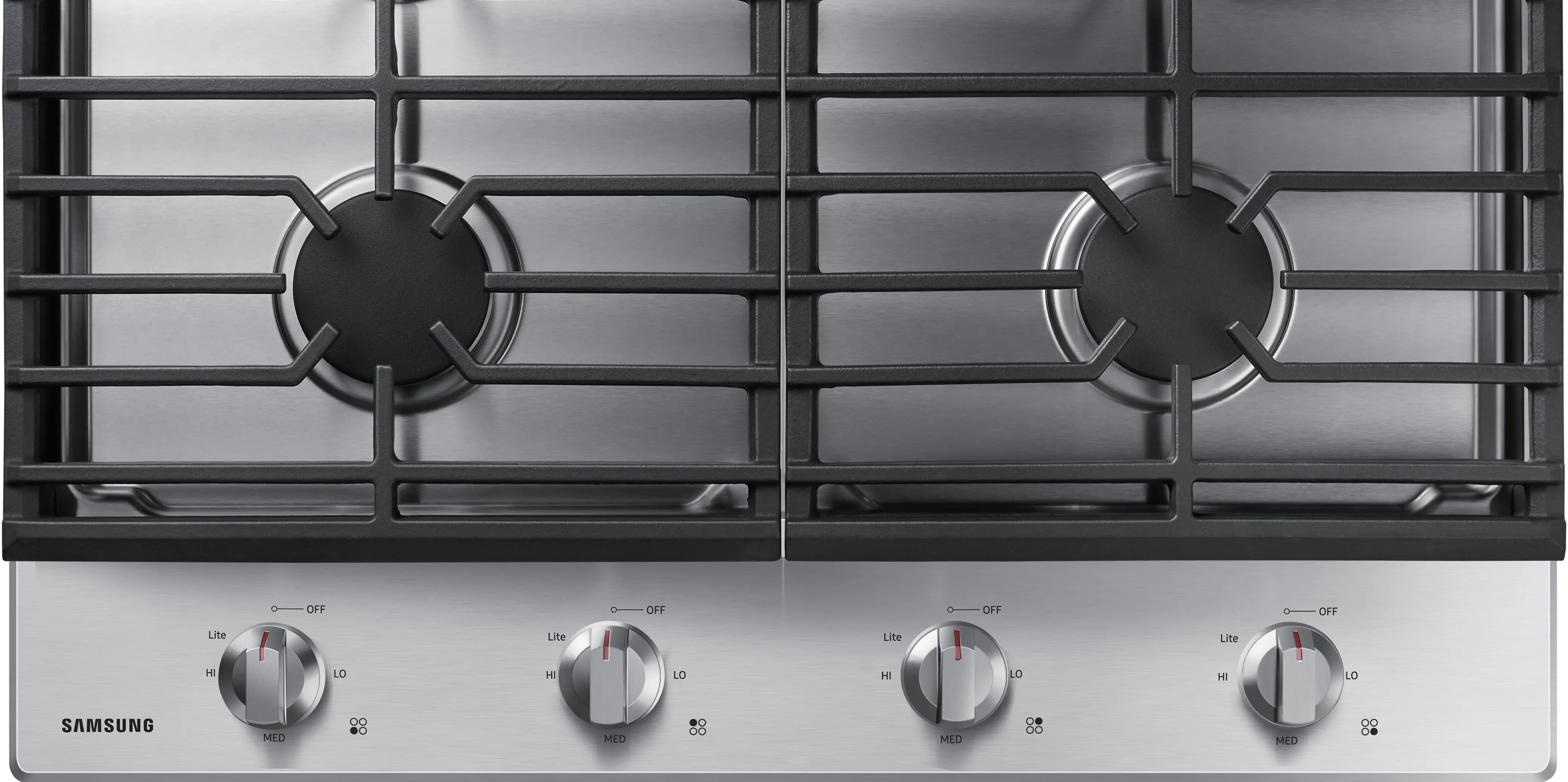 NA30R5310FS Samsung 30 Inch Gas Cooktop - Stainless Steel-5