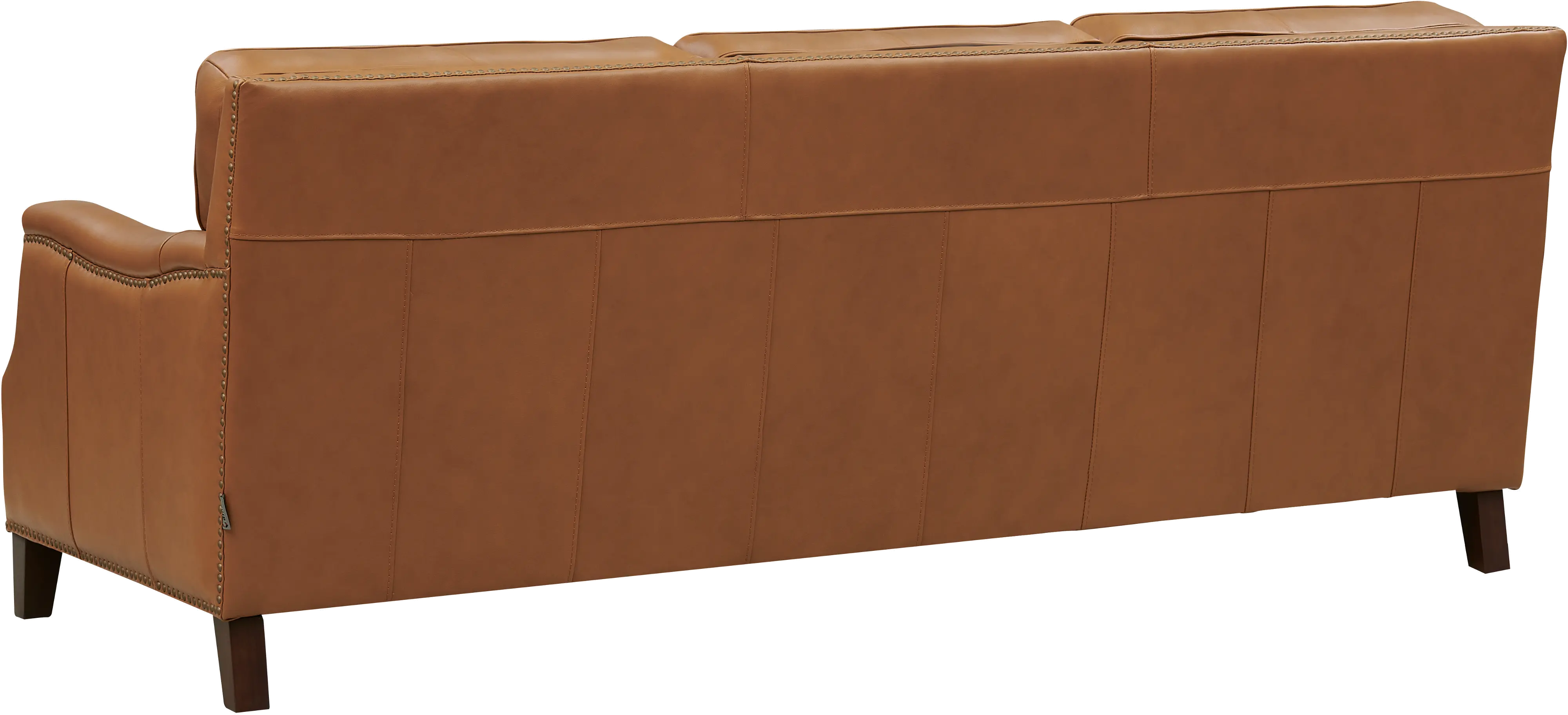 Romano Brown Leather 3 Piece Living Room Set-4