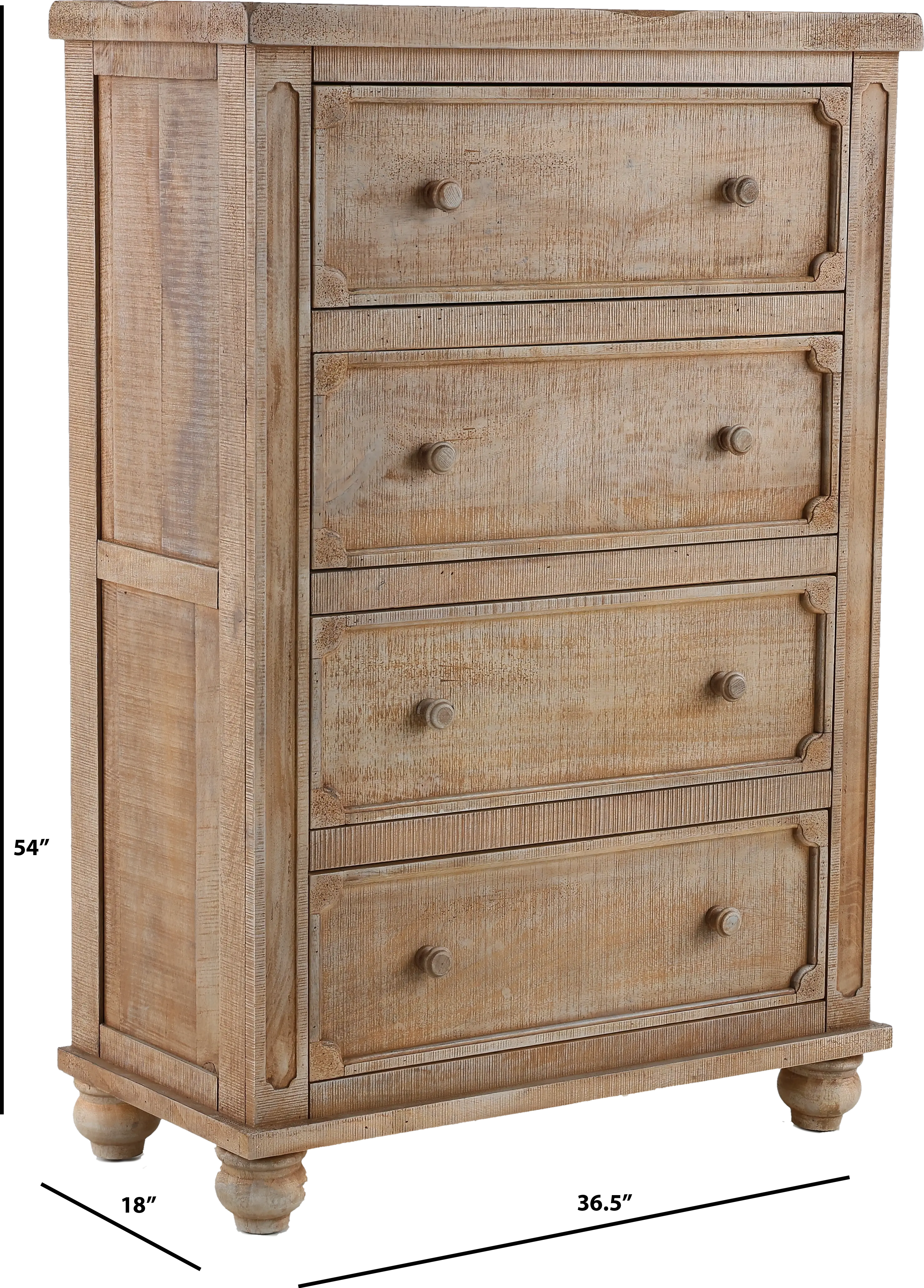 Aruba Natural Chest of Drawers-3