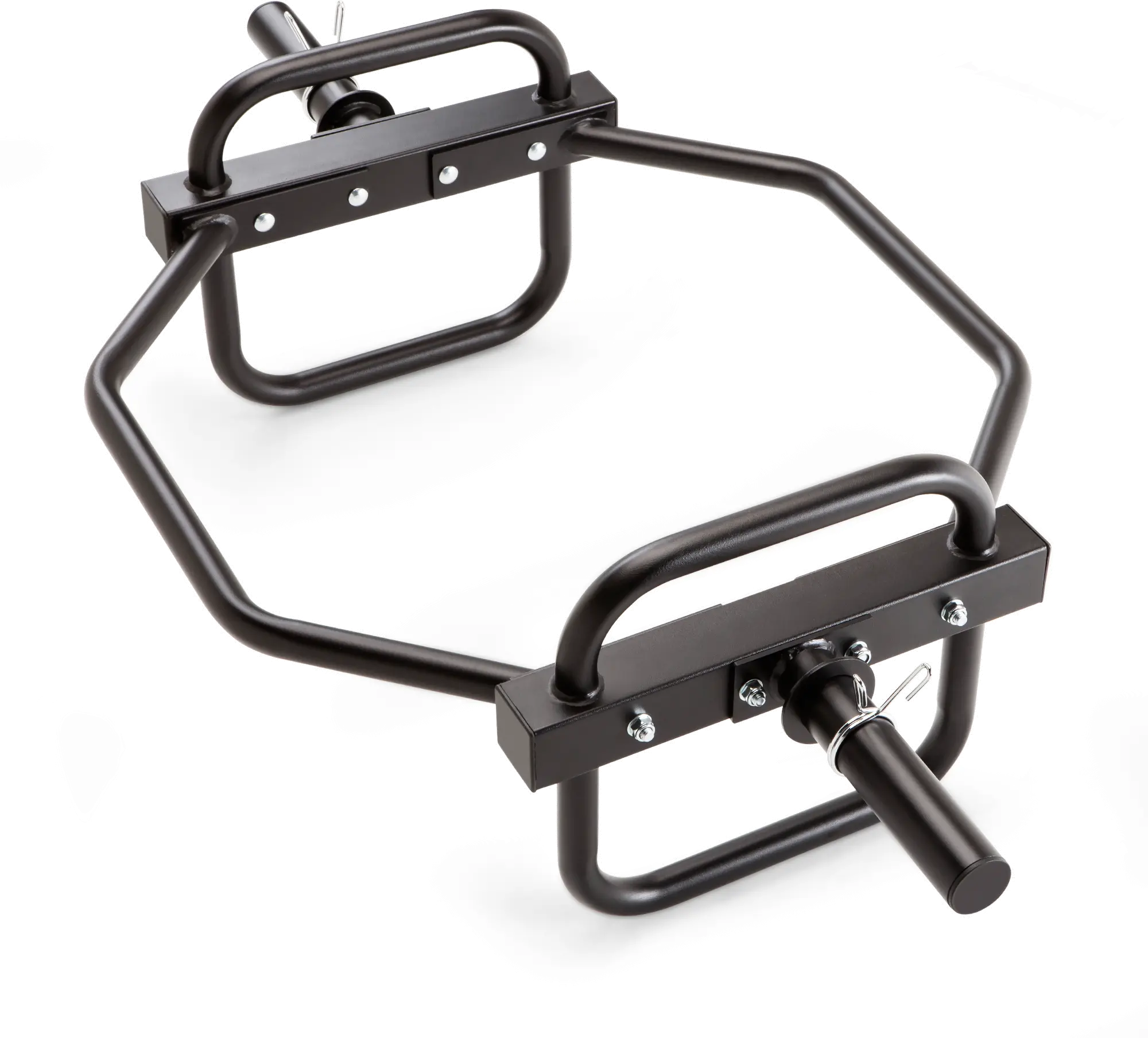 HTB-6976 Marcy Olympic Hex Trap Bar with Raised Handles-2