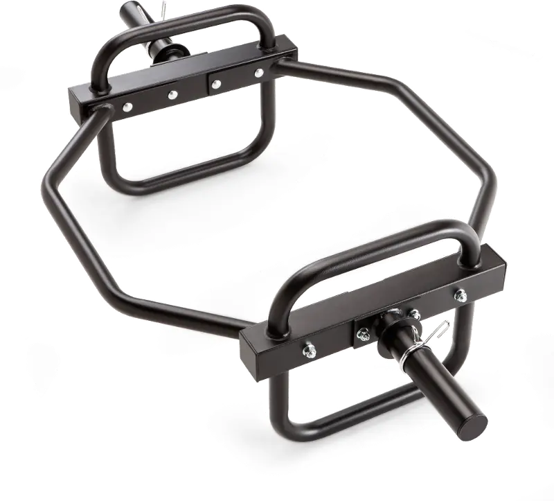 Marcy Olympic Hex Trap Bar with Raised Handles