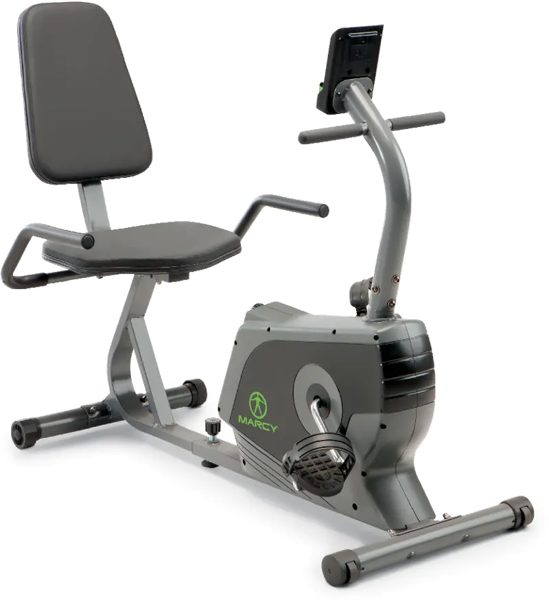 Marcy Recumbent Exercise Bike with Adjustable Magnetic Resistance NS-1206R