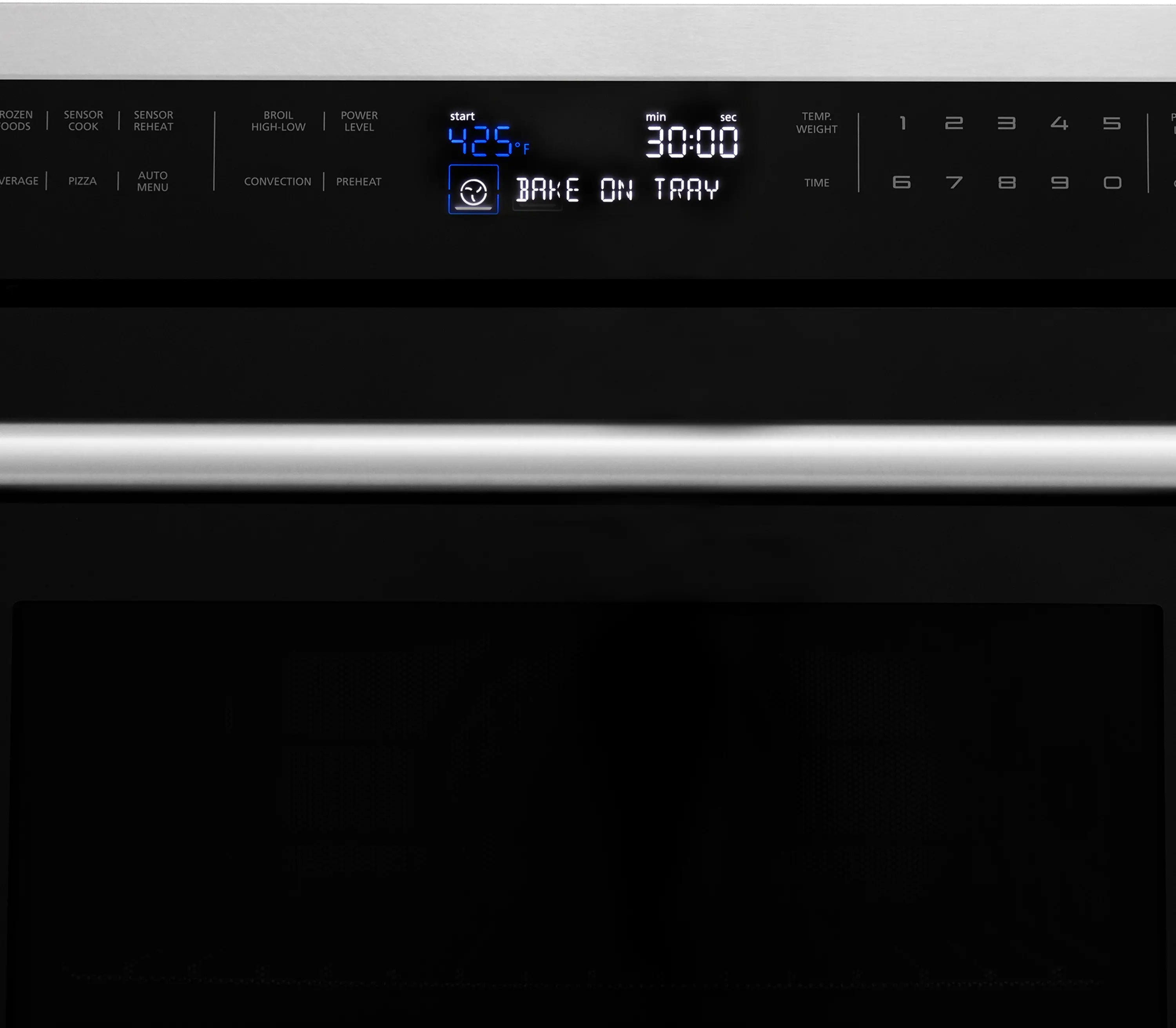 MWO-30-SS ZLINE 1.6 cu ft Built-In Microwave Oven - DuraSnow® Stainless Steel 30 Inch-2
