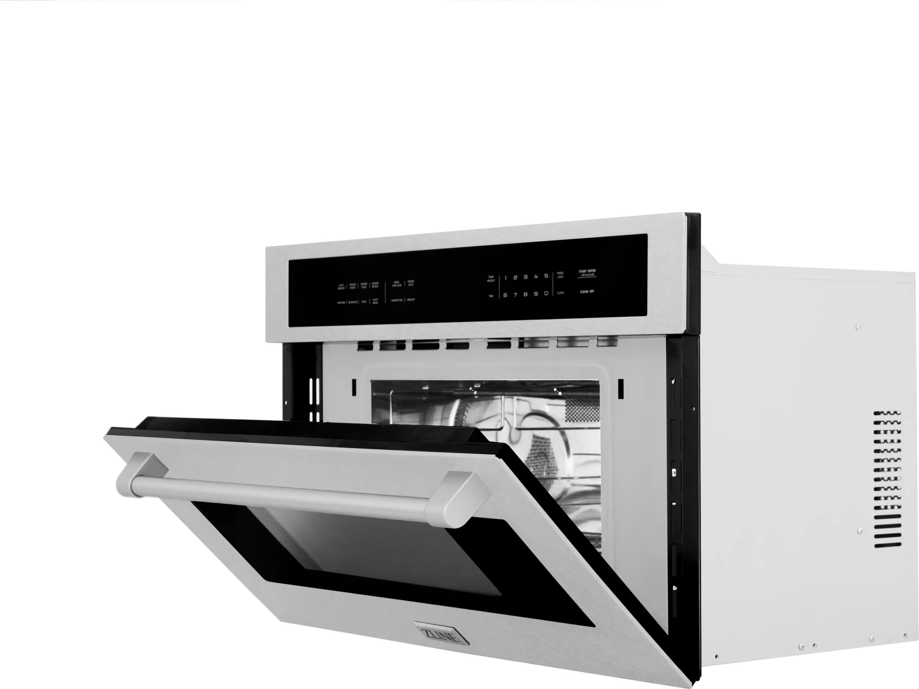 MWO-30-SS ZLINE 1.6 cu ft Built-In Microwave Oven - DuraSnow® Stainless Steel 30 Inch-6