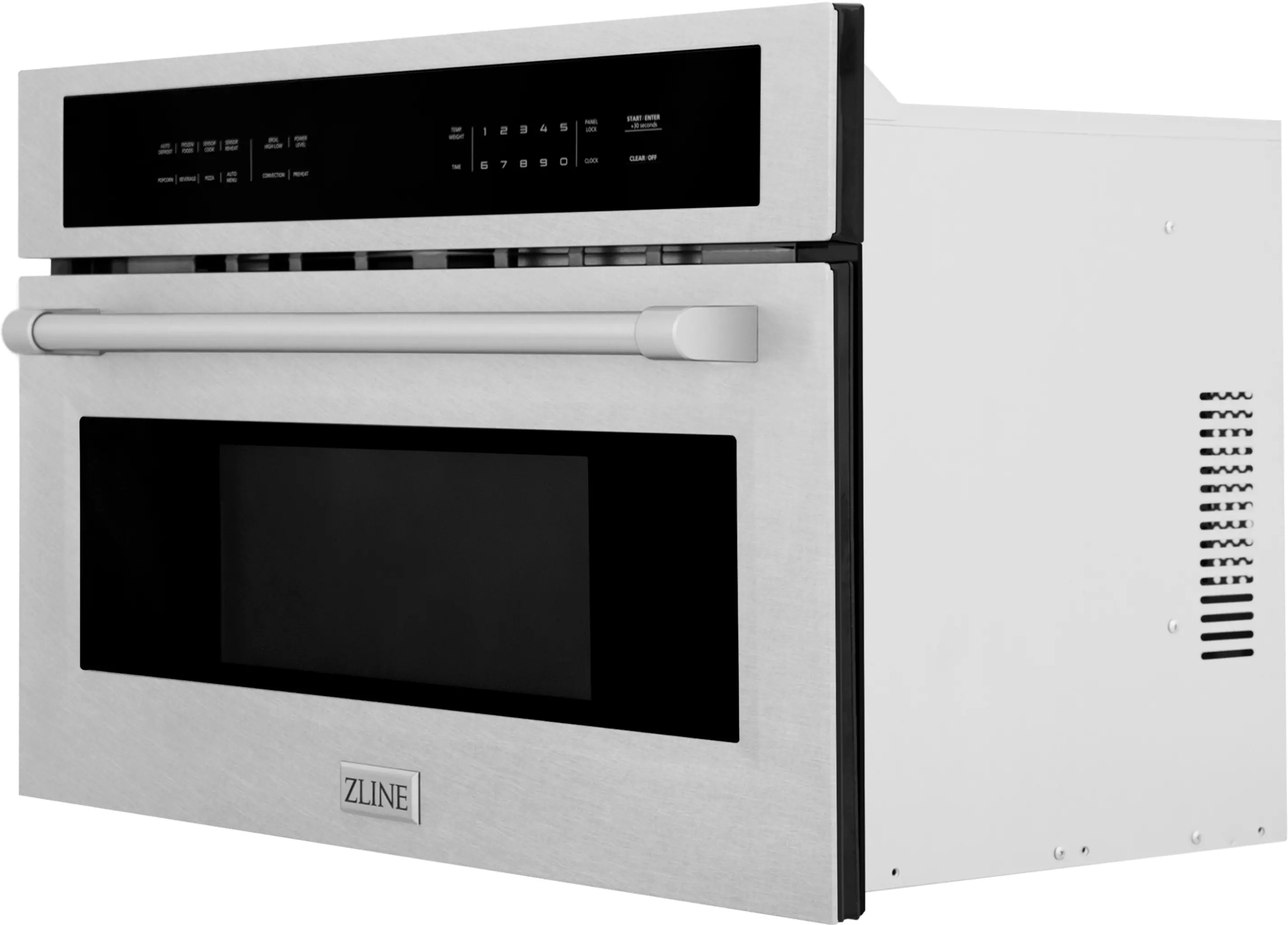 MWO-30-SS ZLINE 1.6 cu ft Built-In Microwave Oven - DuraSnow® Stainless Steel 30 Inch-8