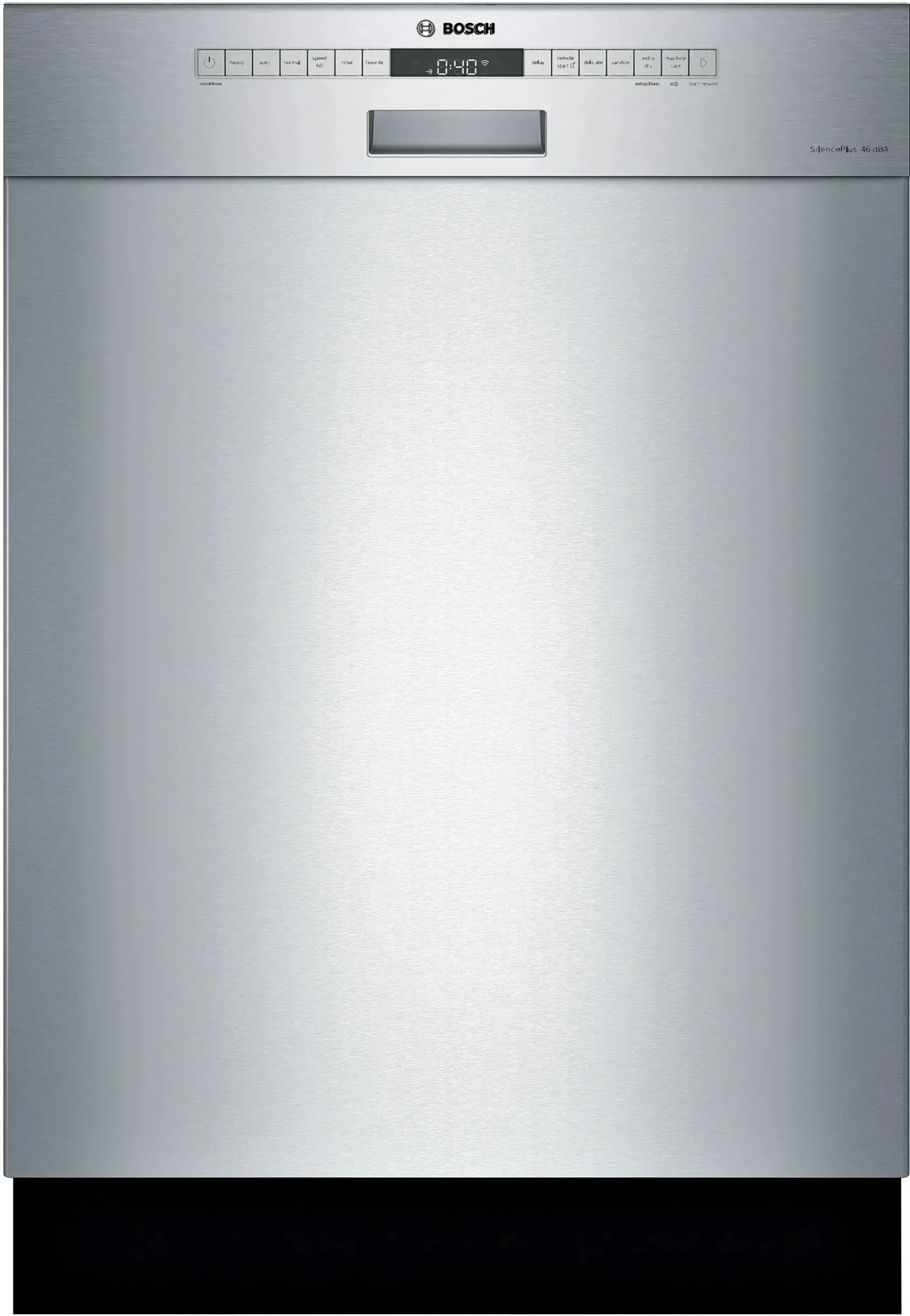 SHE53B75UC Bosch 300 Front Control Dishwasher - Stainless Steel-2