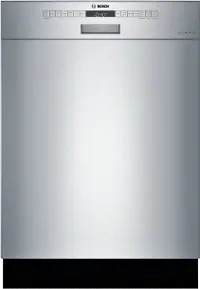 SHE53B75UC Bosch 300 Front Control Dishwasher - Stainless Steel