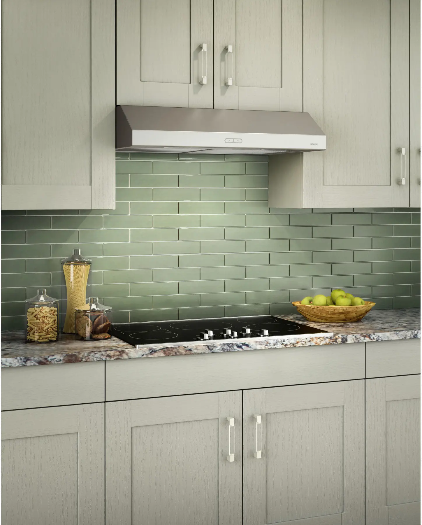 BCDF130SS Broan Glacier Range Hood - Stainless Steel 30 Inch-2