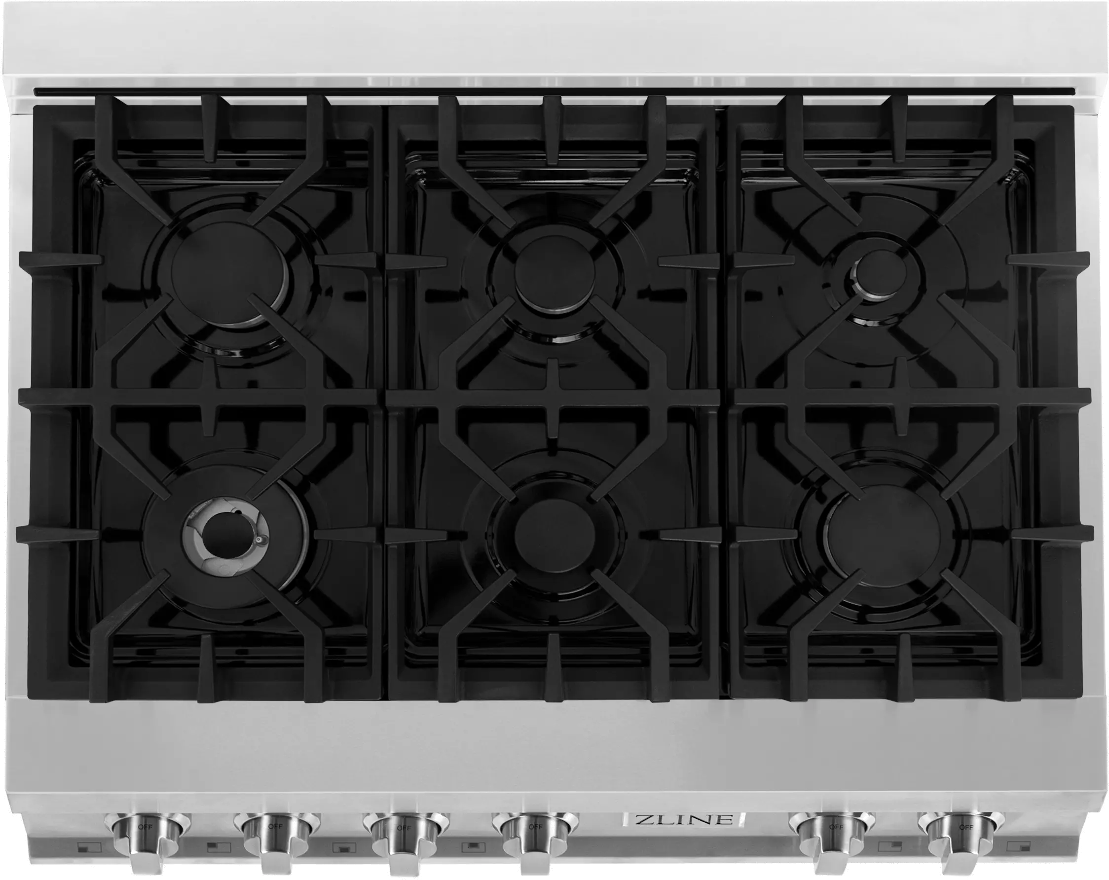 RT36 ZLINE Gas Cooktop - Stainless Steel 36 Inch-3