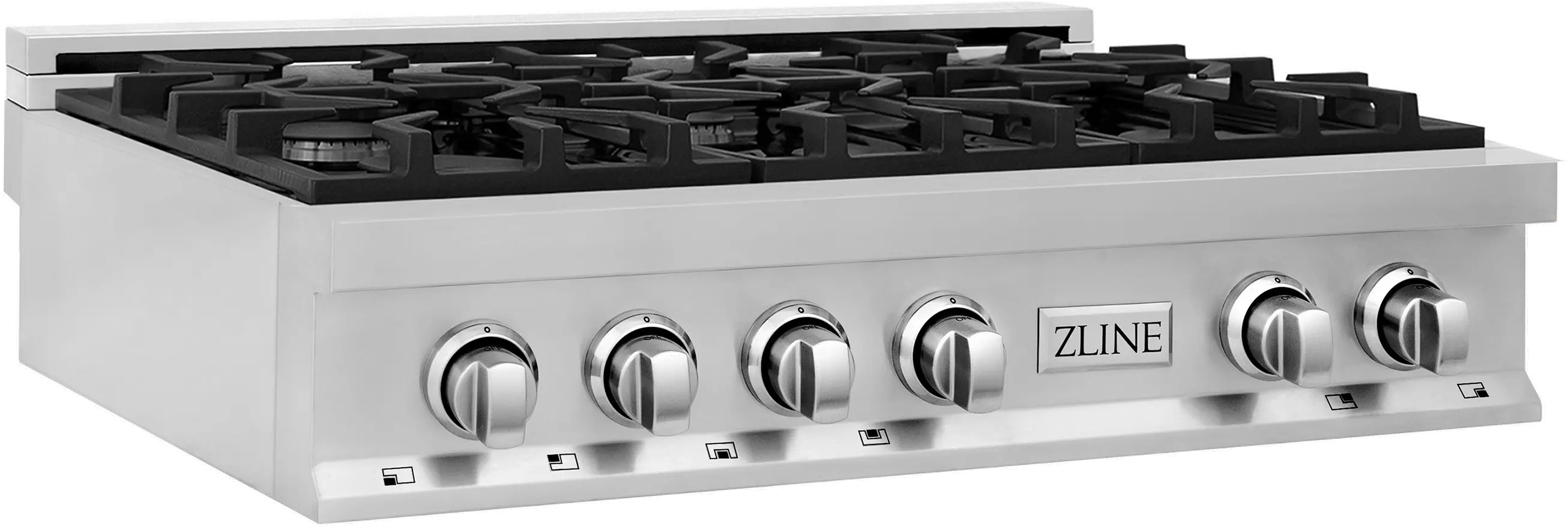 RT36 ZLINE Gas Cooktop - Stainless Steel 36 Inch-4